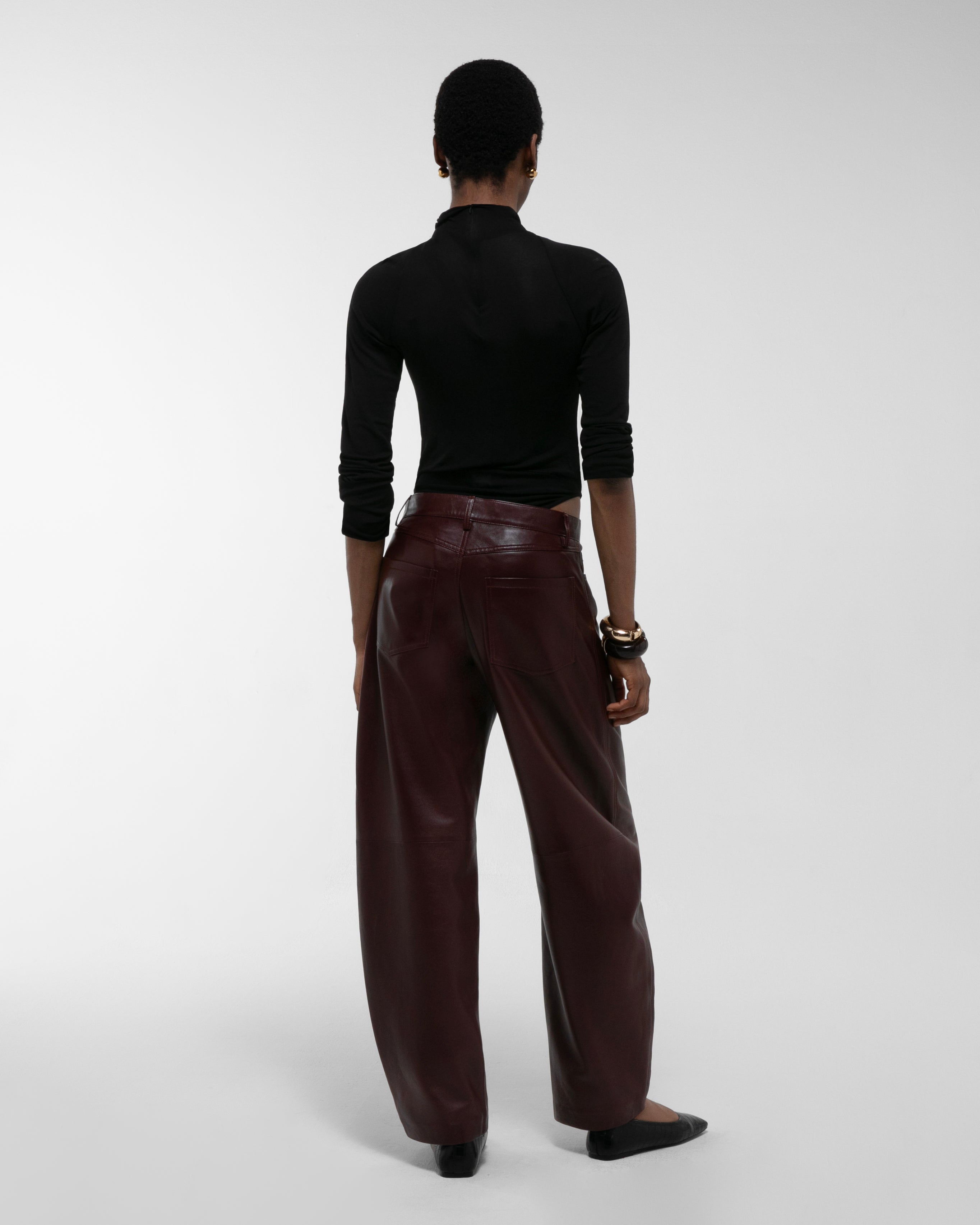 Billie Leather Trousers