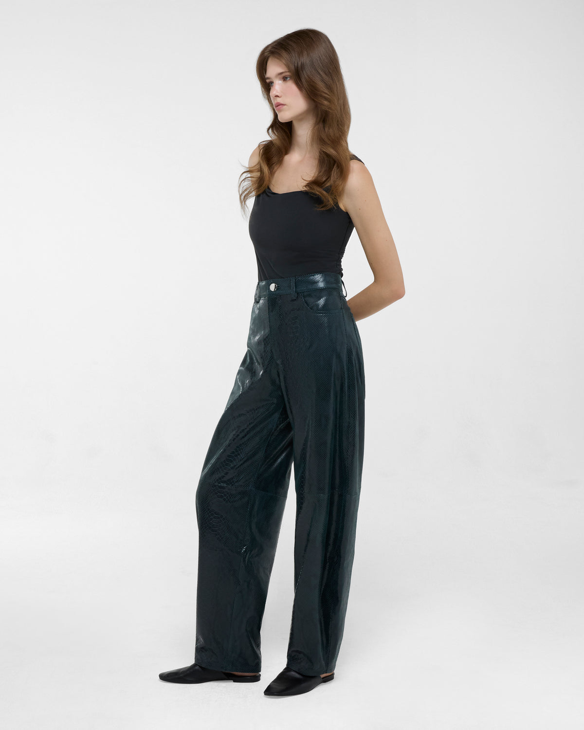 Billie Leather Trousers