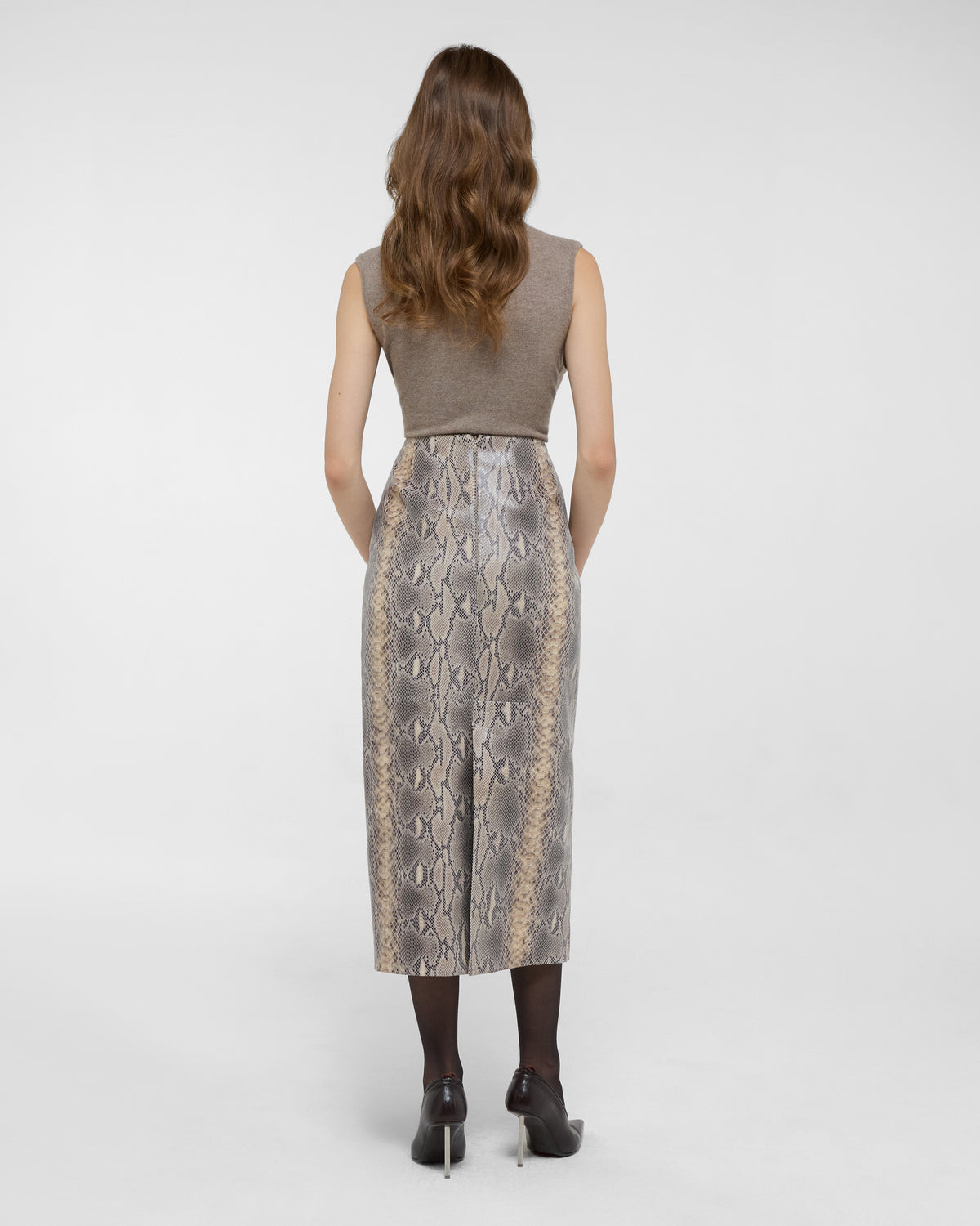 Chloe Leather Skirt