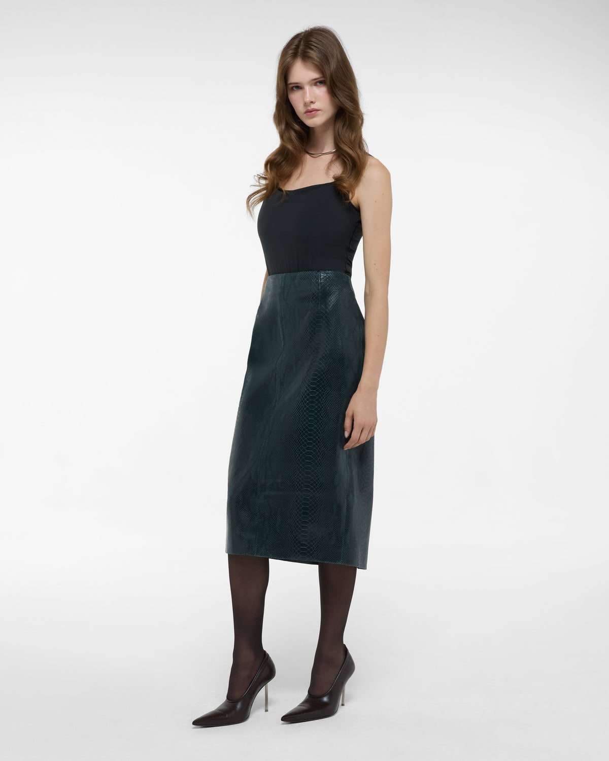 Chloe Leather Skirt
