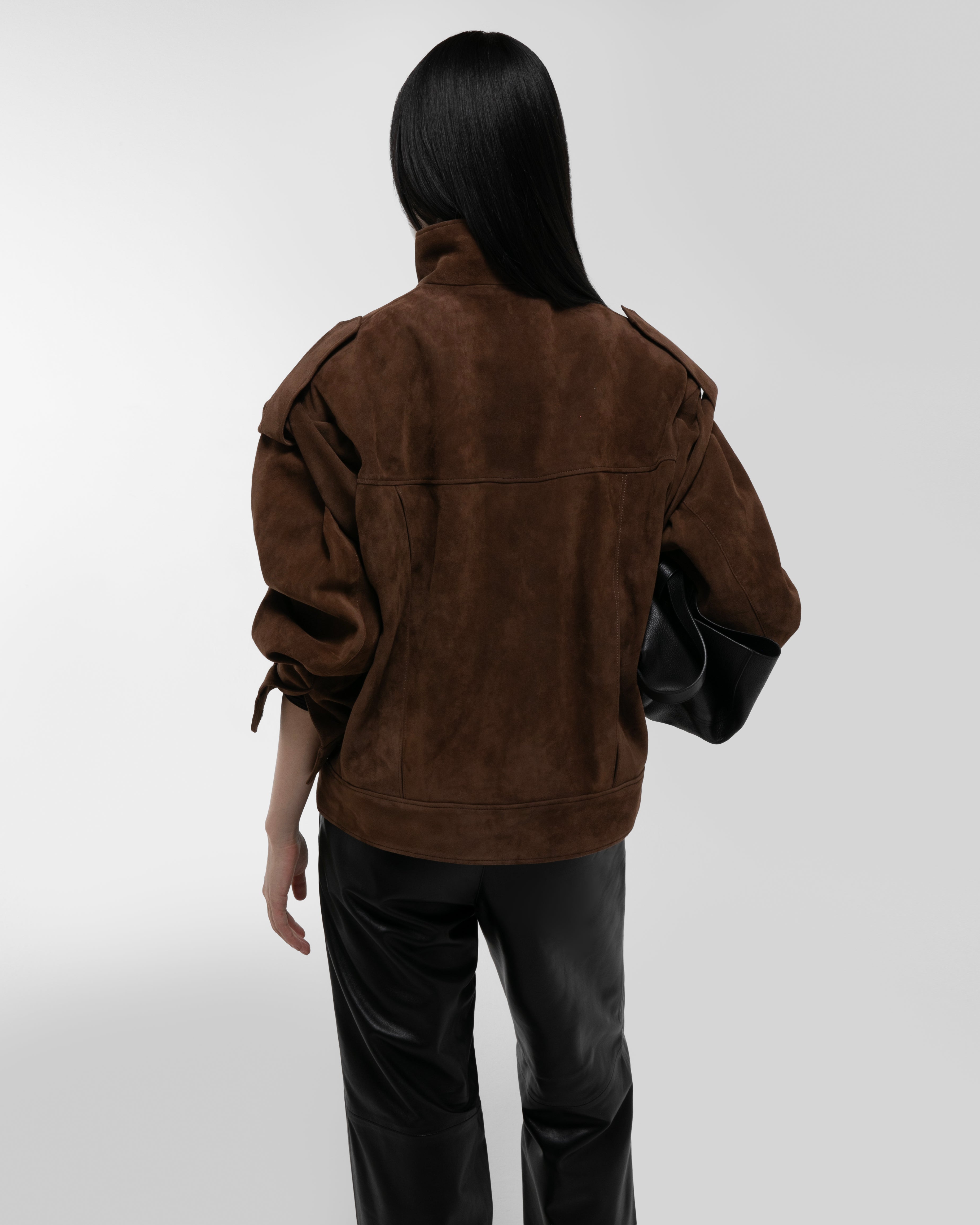 Frida Suede Bomber