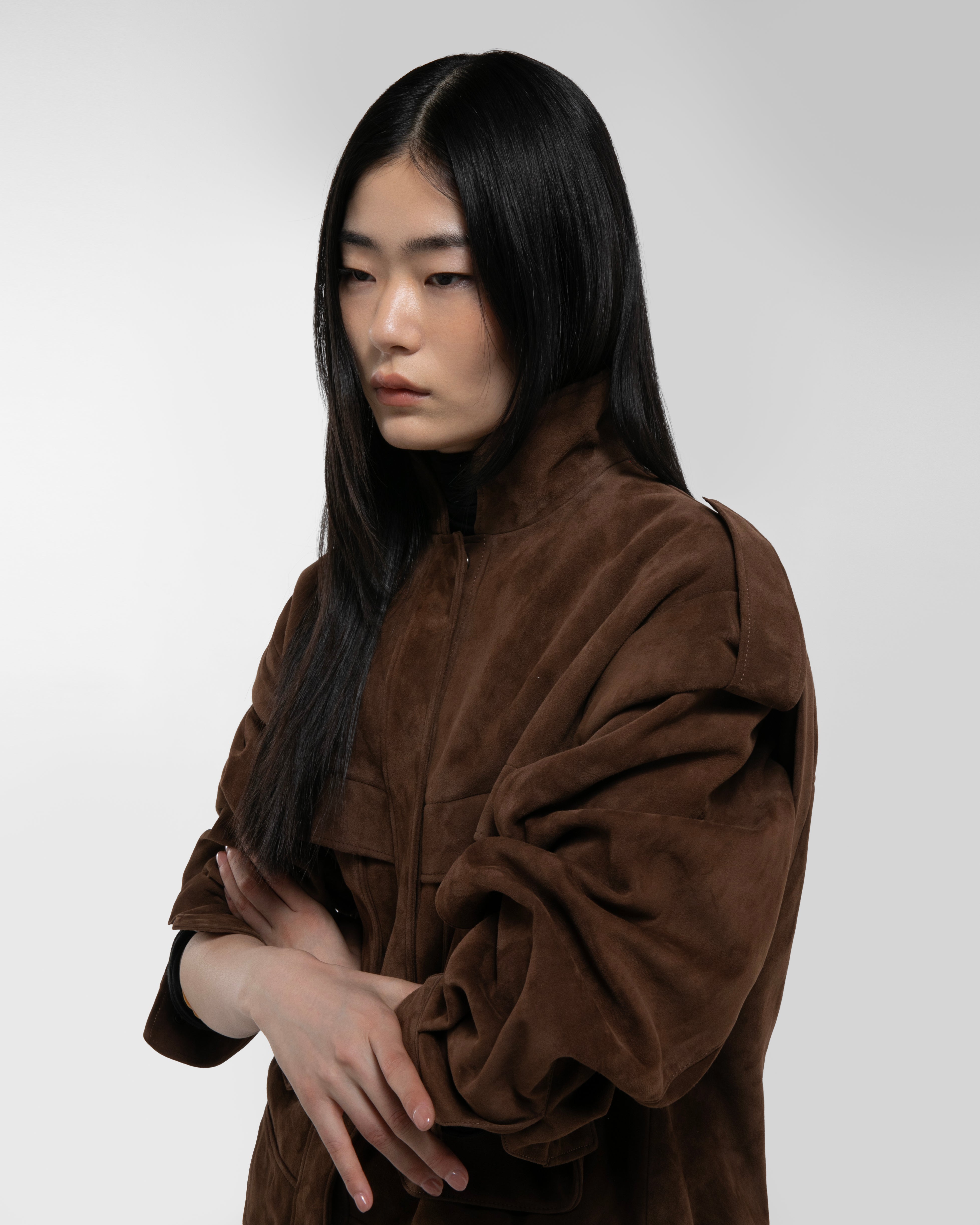 Frida Suede Bomber