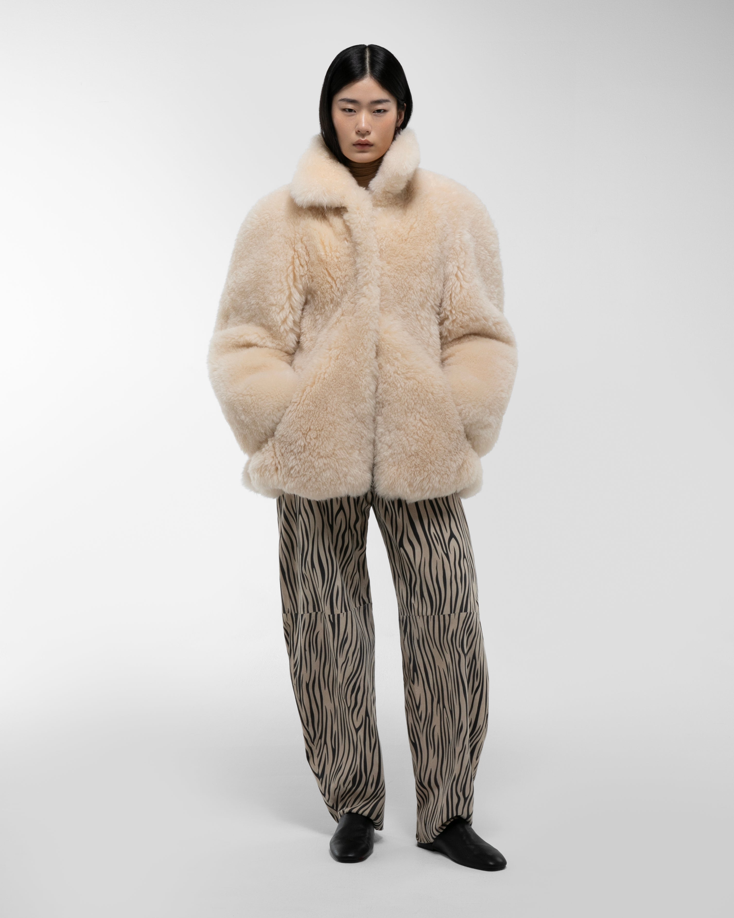 Maeve Shearling Jacket