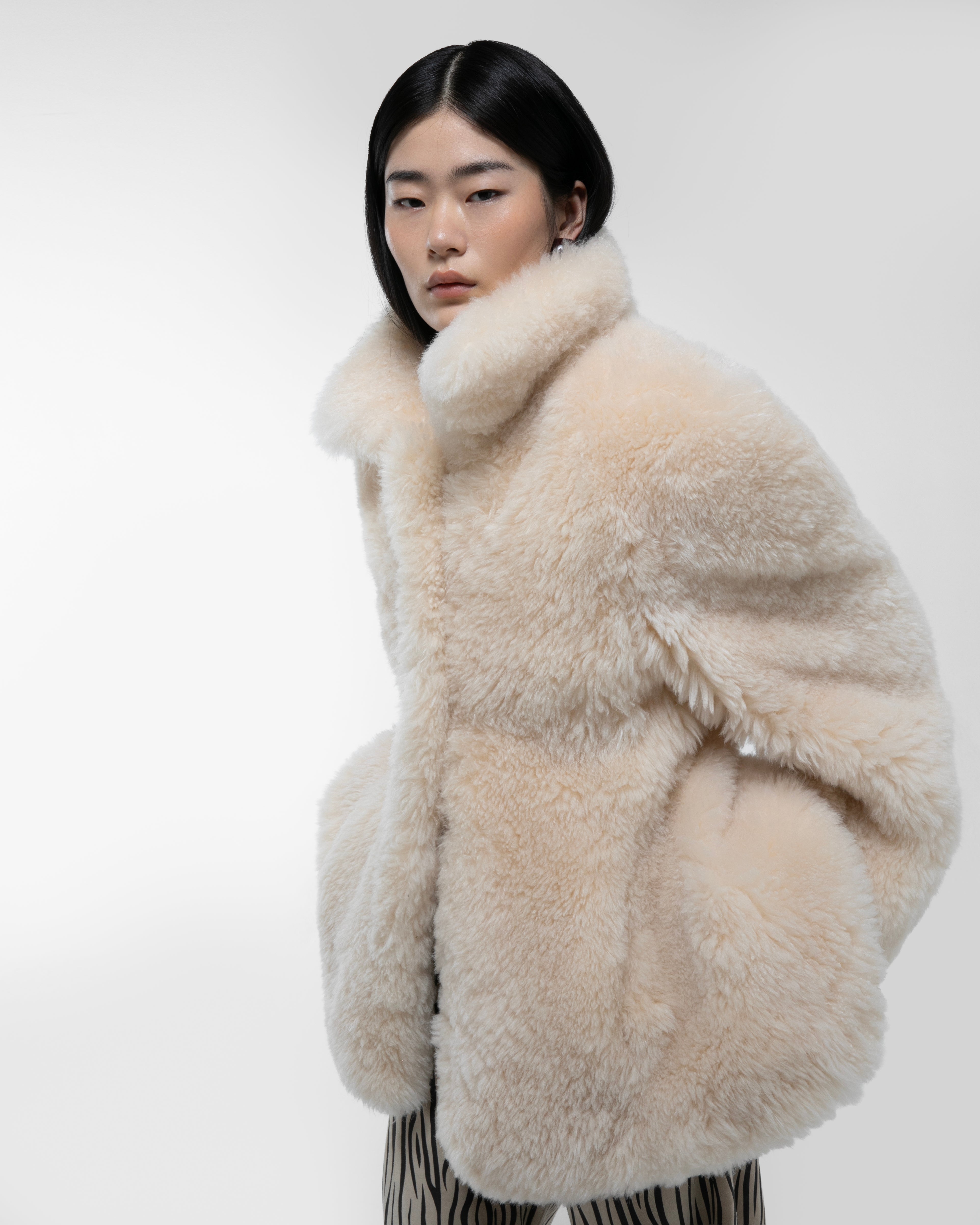 Maeve Shearling Jacket