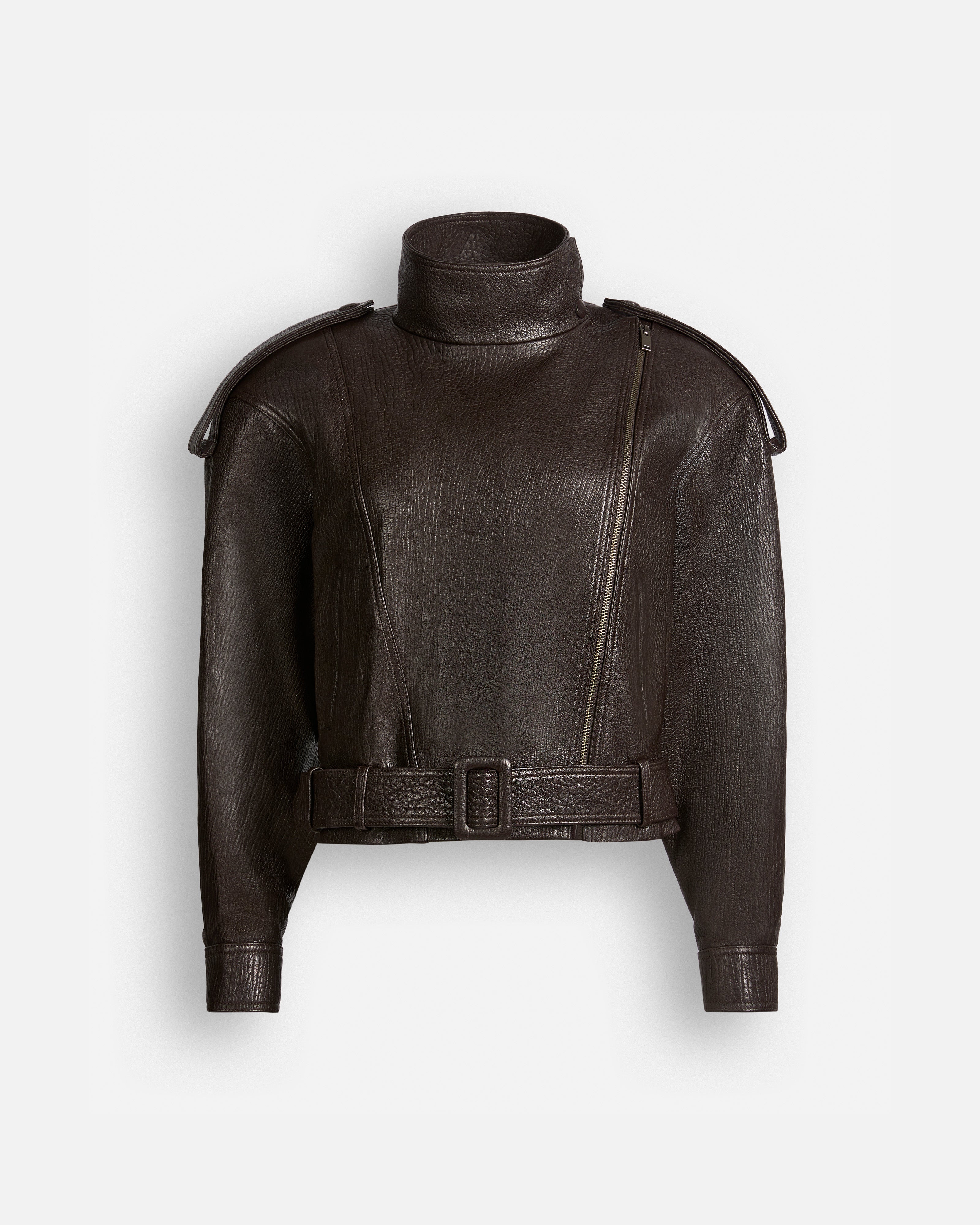 Serpa Grained Leather Jacket
