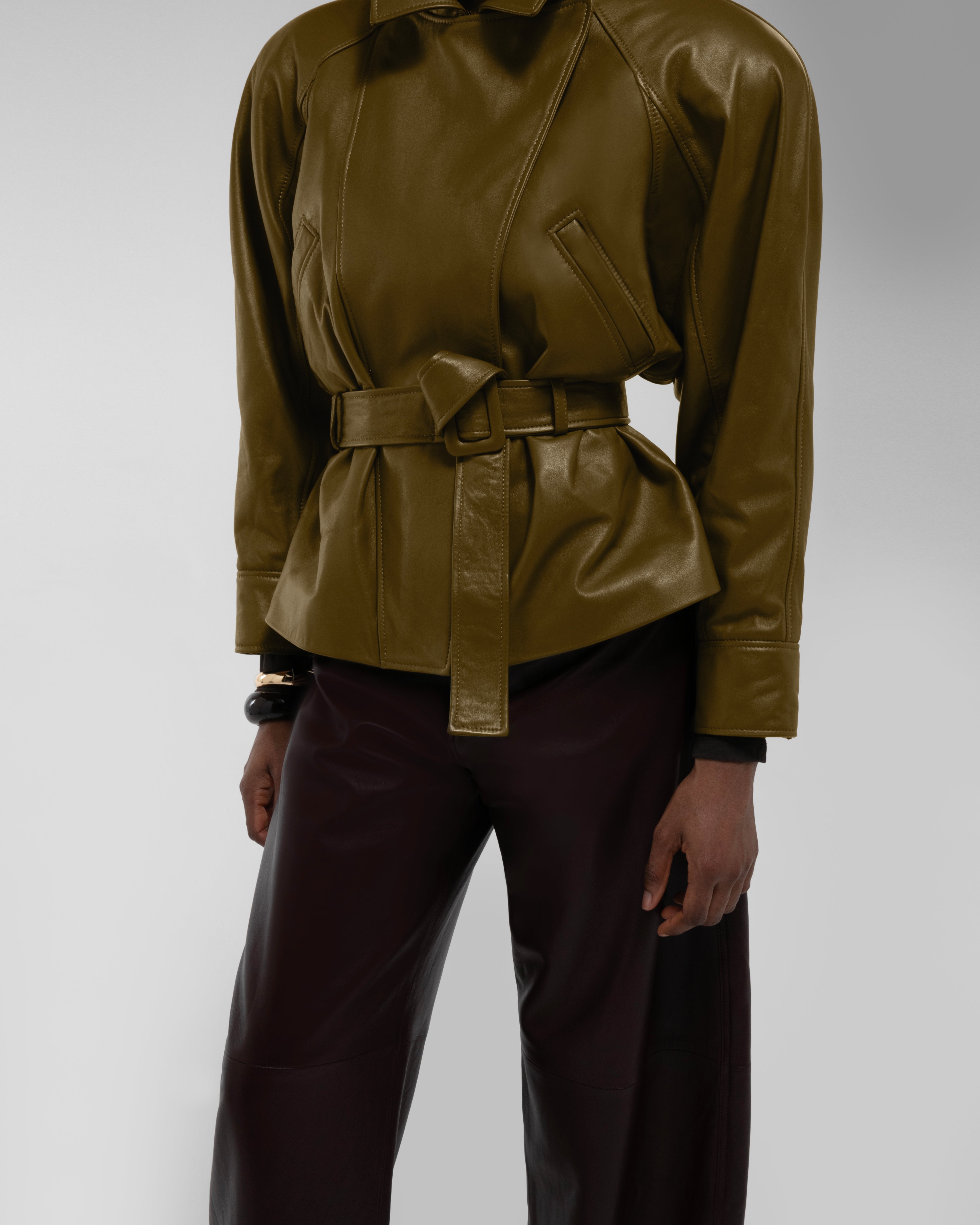 Star Leather Jacket