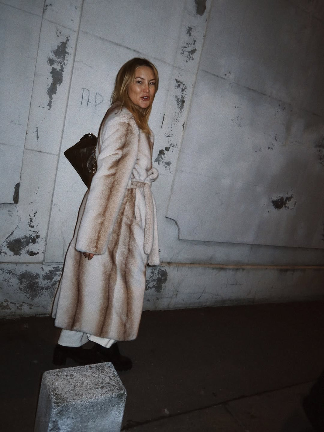 Kate Hudson wearing Olivia in Cream Striped