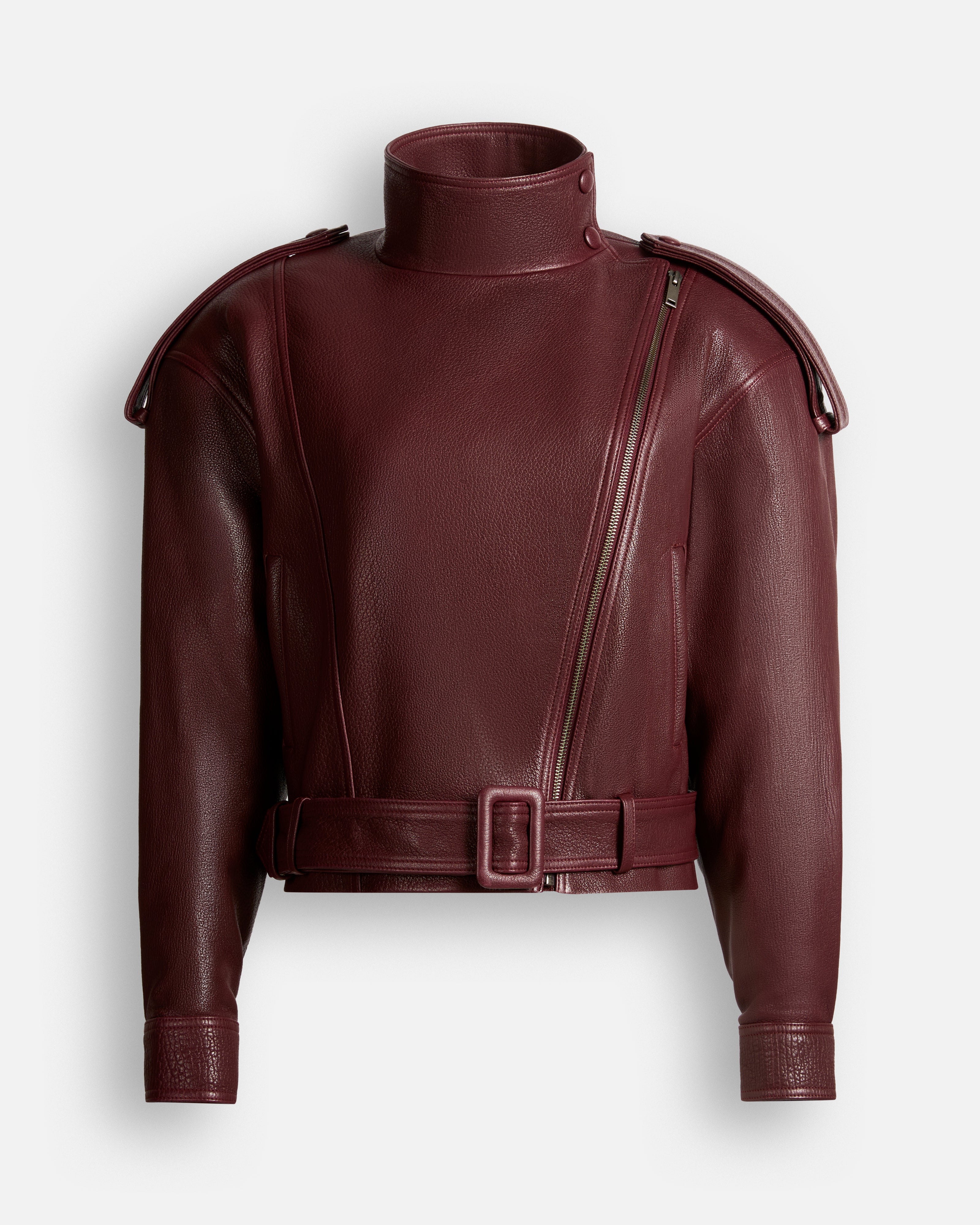 Serpa Grained Leather Jacket