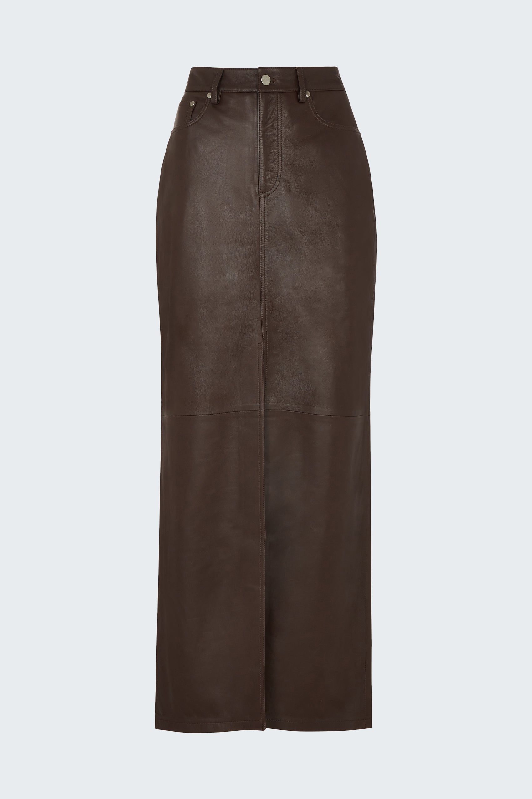 Chicago Leather Maxi Skirt
