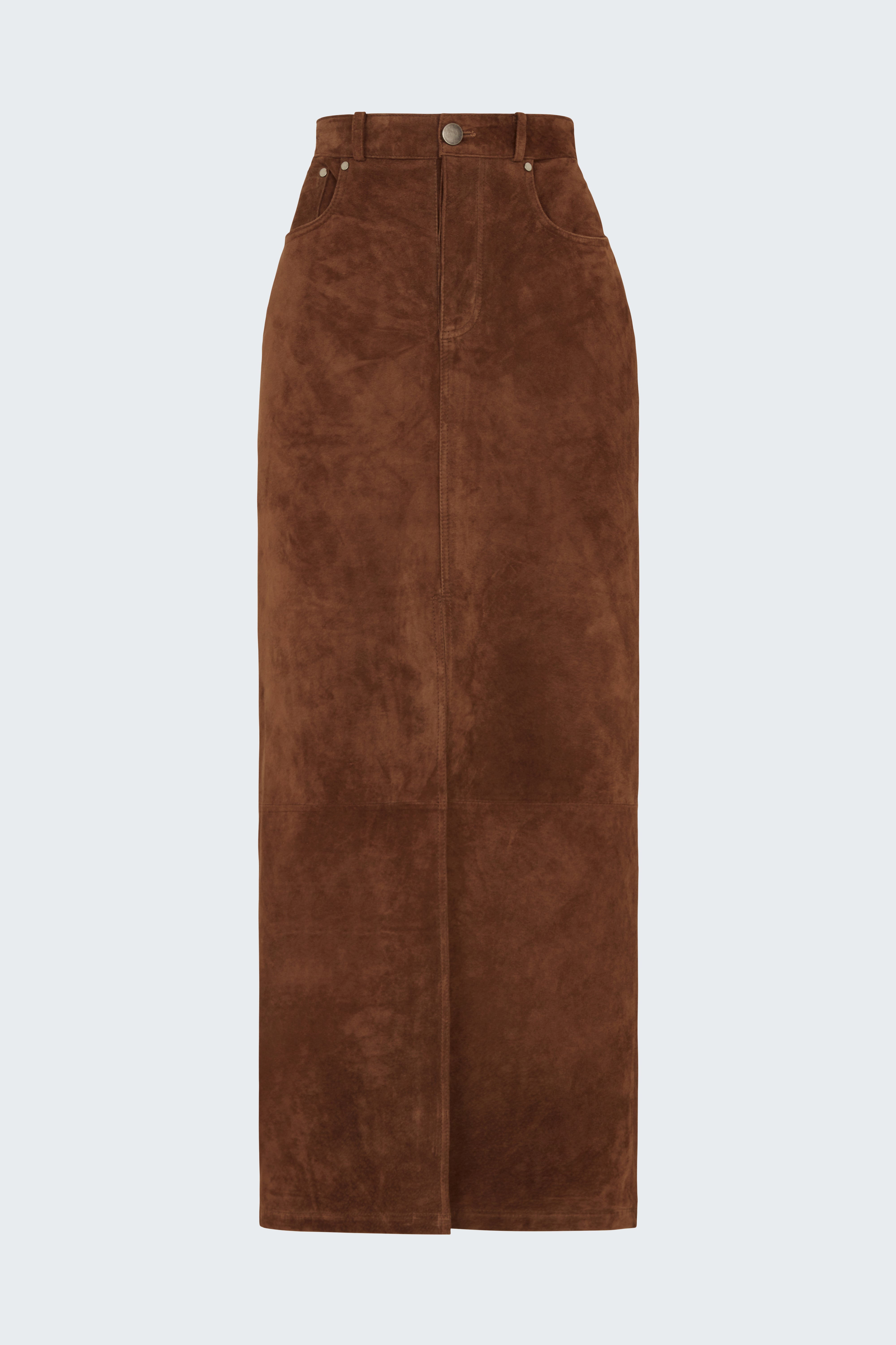 Chicago Suede Maxi Skirt