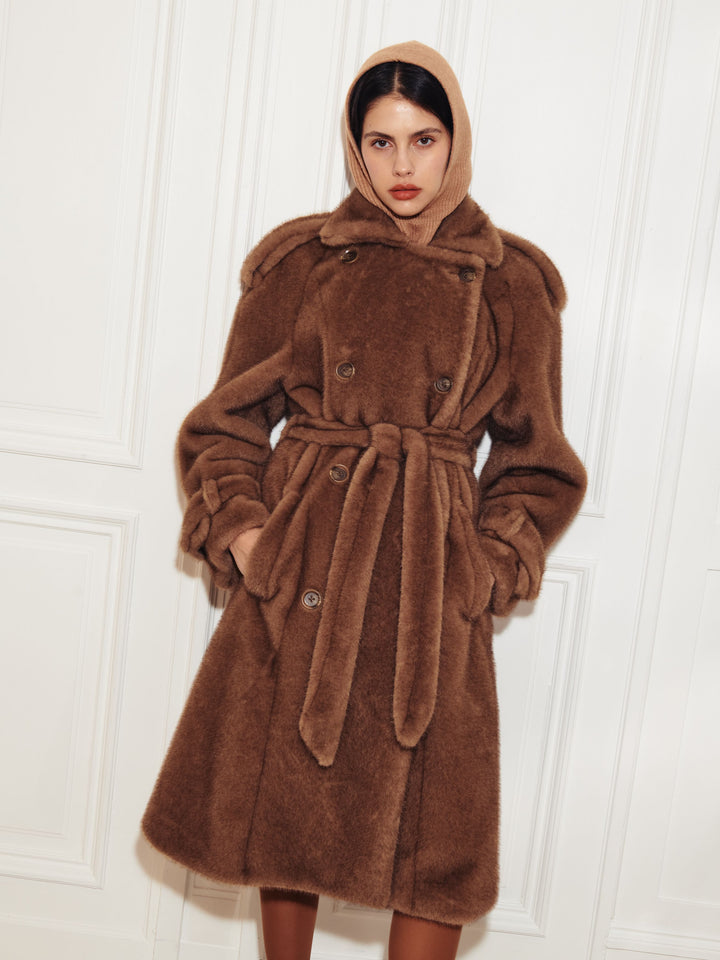 Thalia Faux Fur Coat