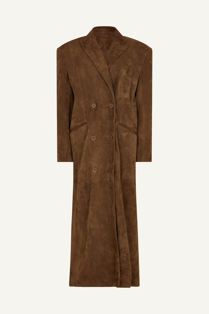 Aggie Suede Coat