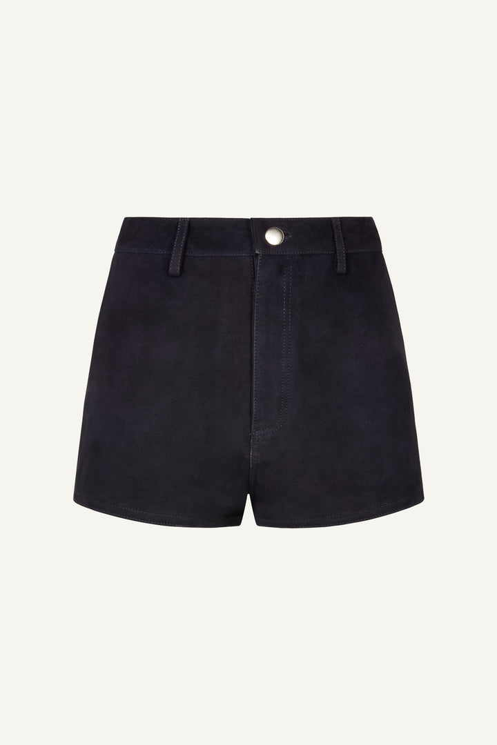 Catherine Suede Shorts