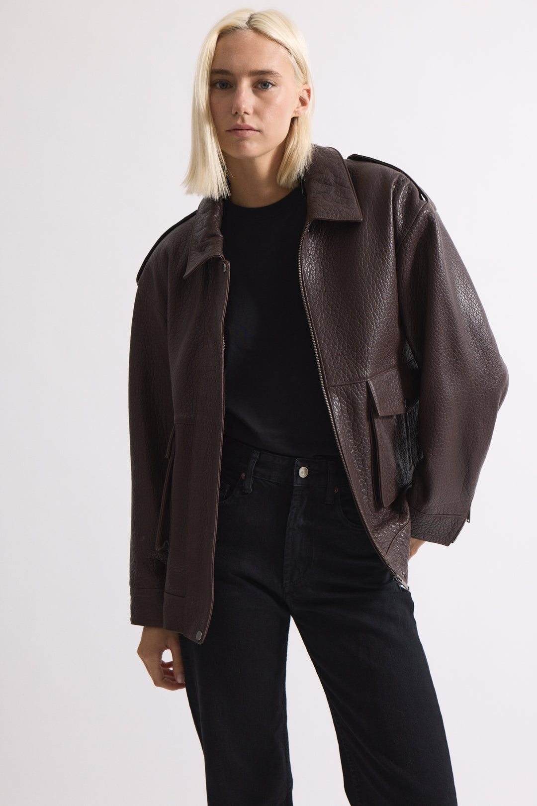 Opal Leather Jacket