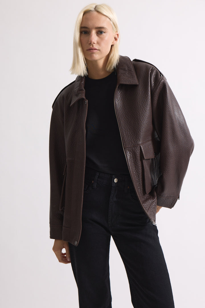 Opal Leather Jacket