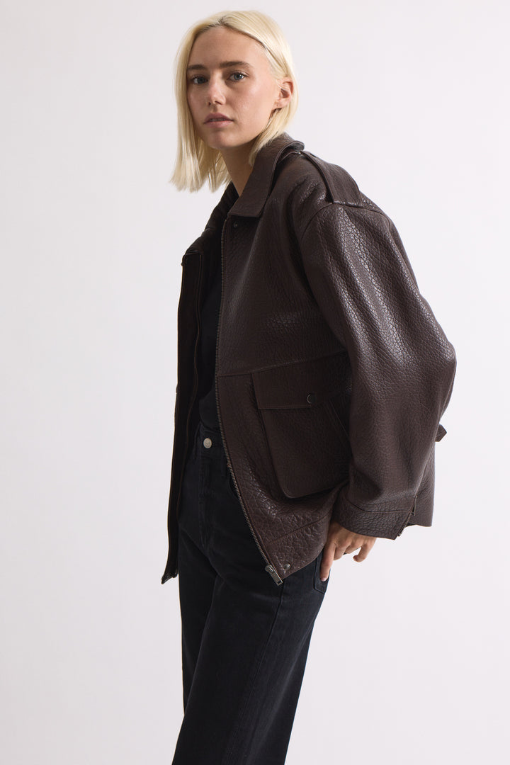 Opal Leather Jacket
