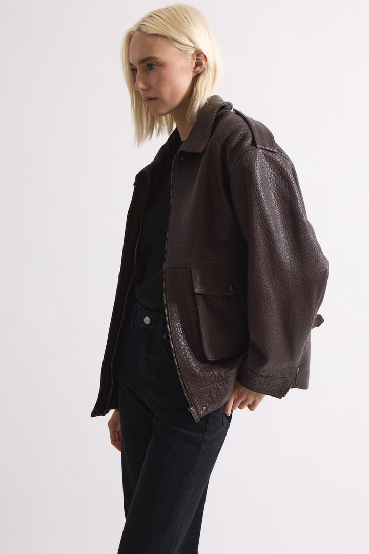 Opal Leather Jacket