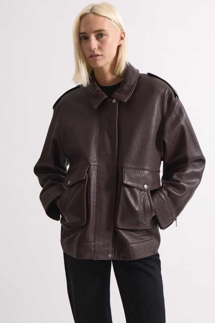 Opal Leather Jacket