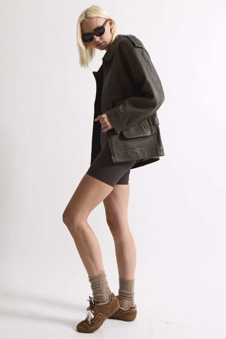 Opal Leather Jacket