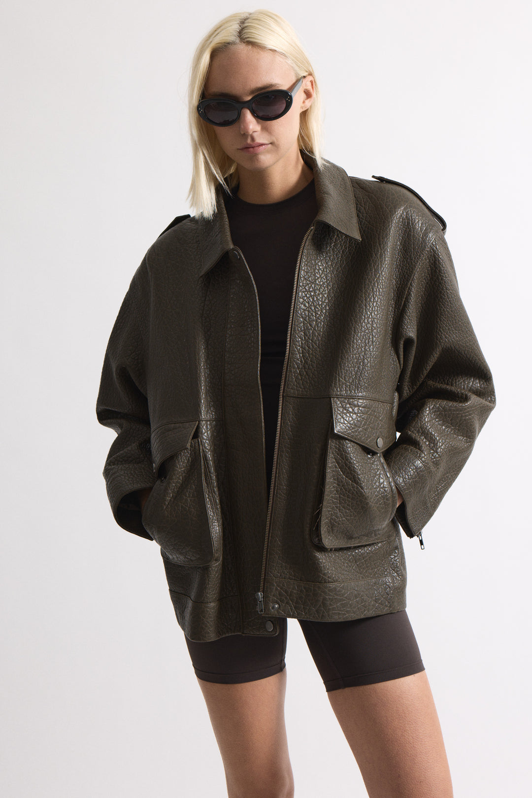 Opal Leather Jacket