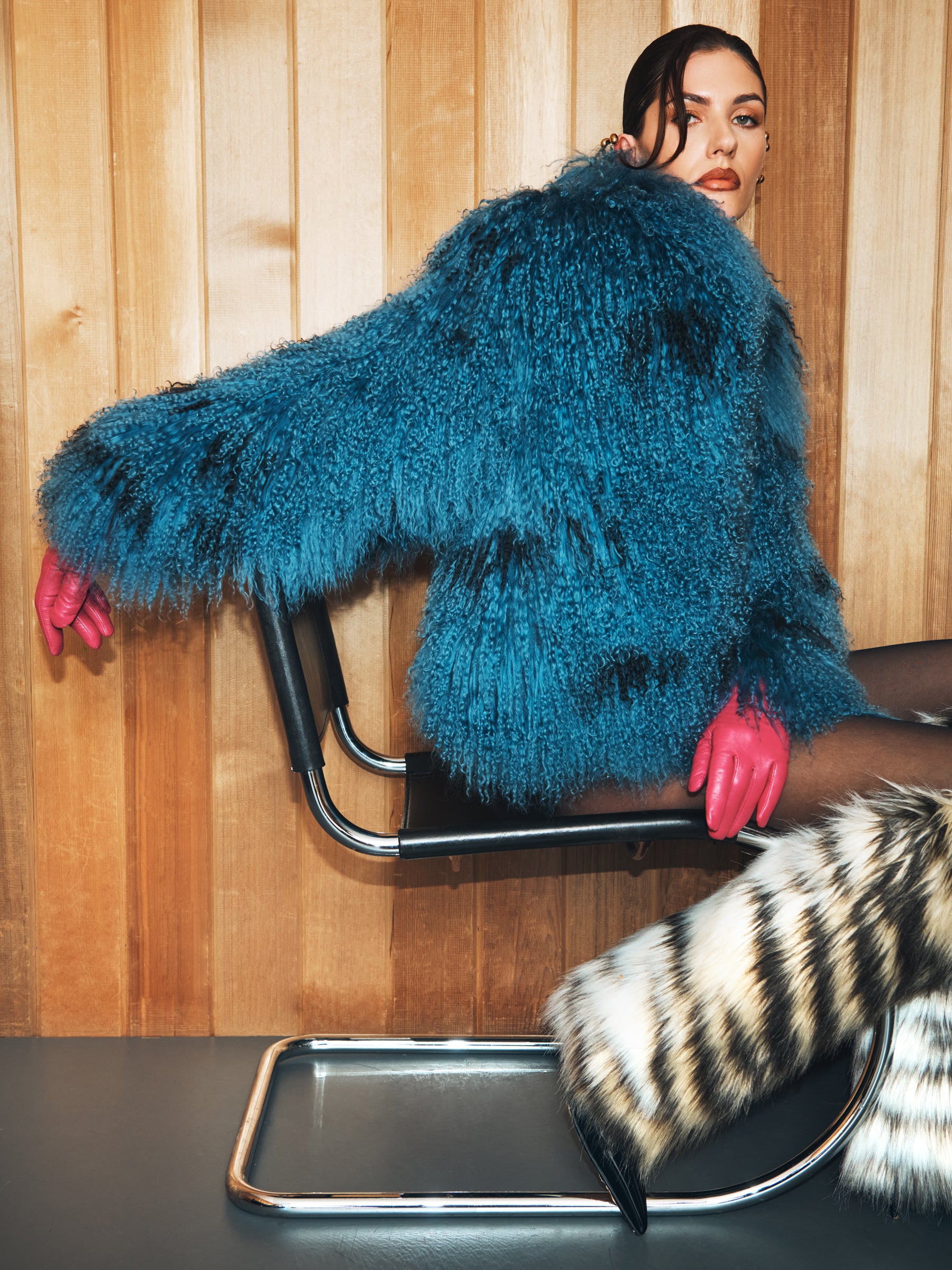 Rochelle Shearling Coat