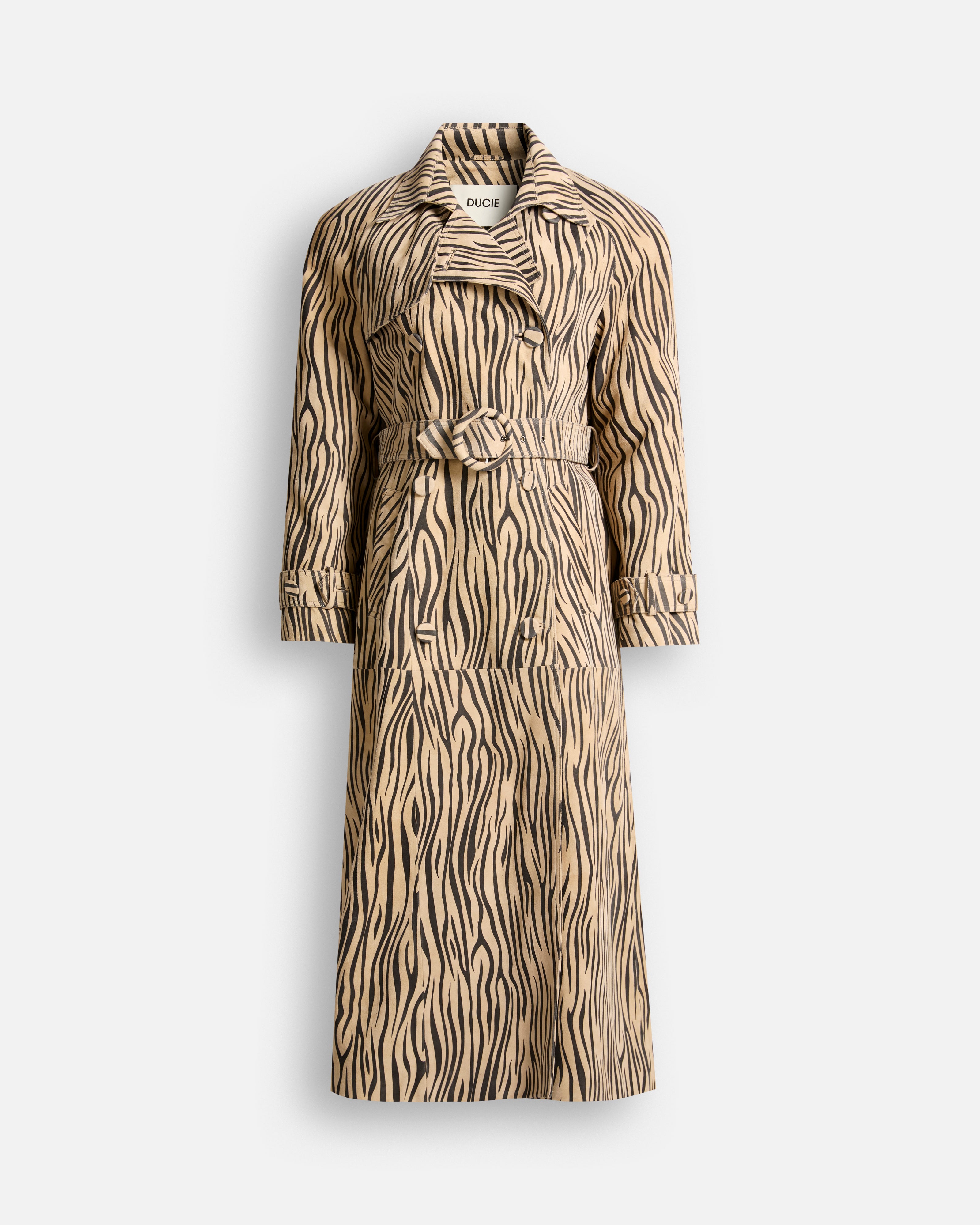 PRE ORDER Corrin Suede Trench Coat