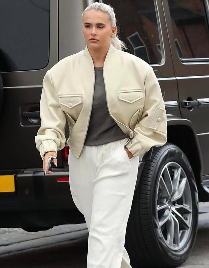 Frankie Leather Bomber