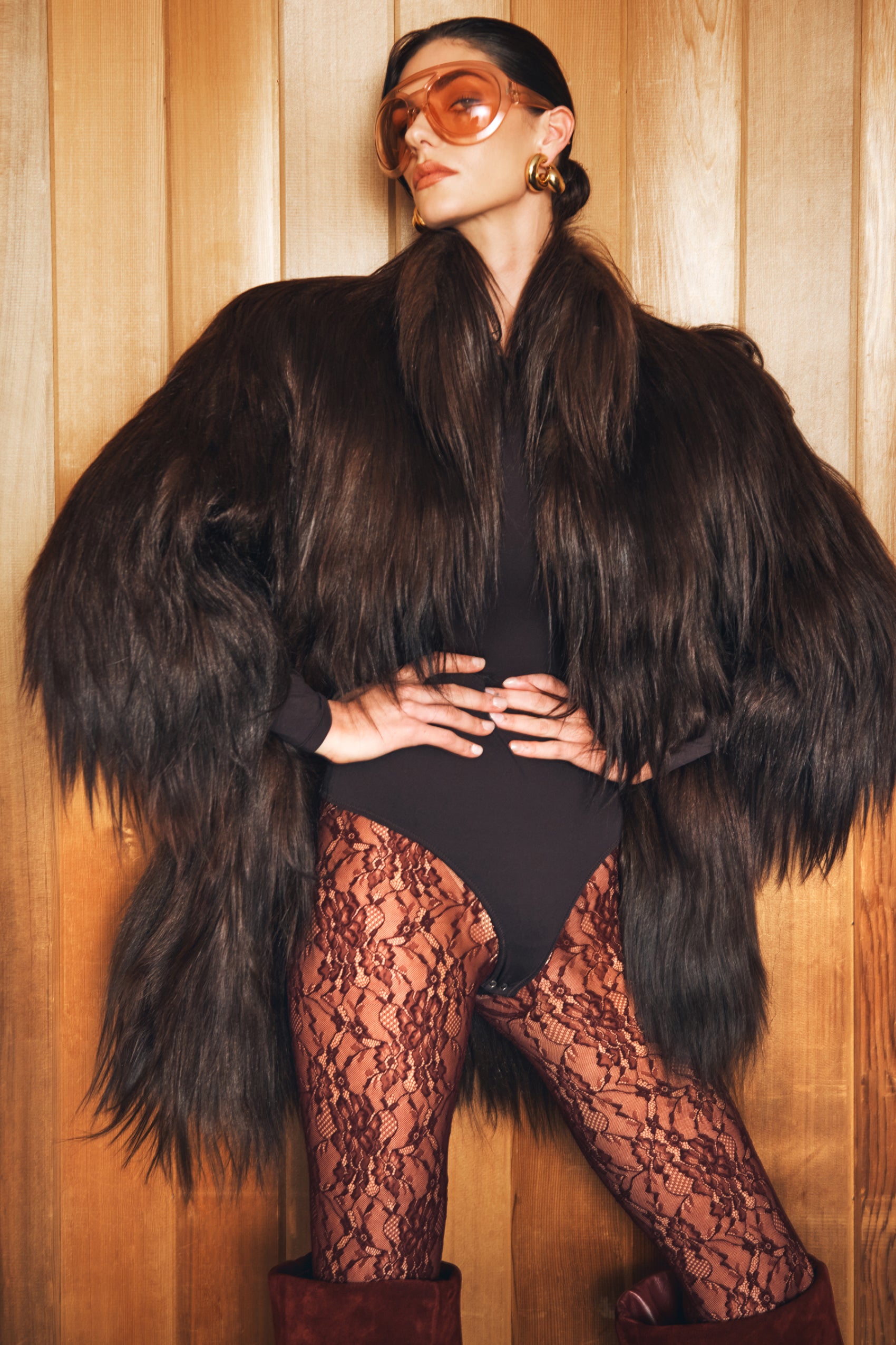 Tara Long Haired Jacket