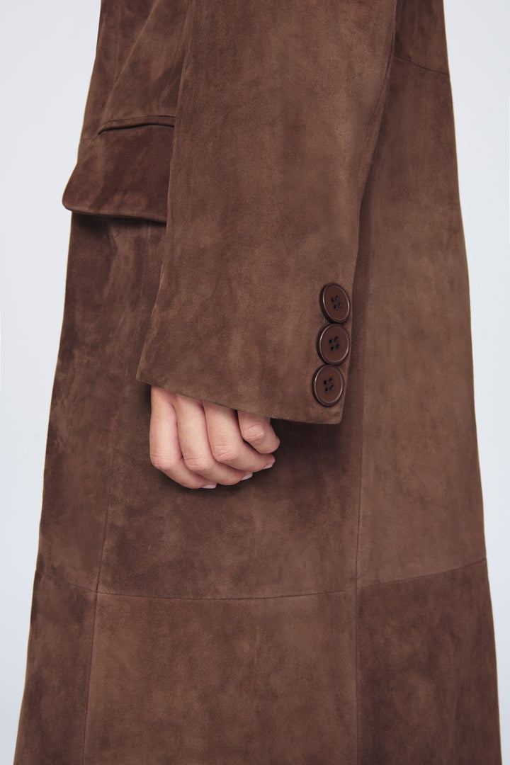 Aggie Suede Coat