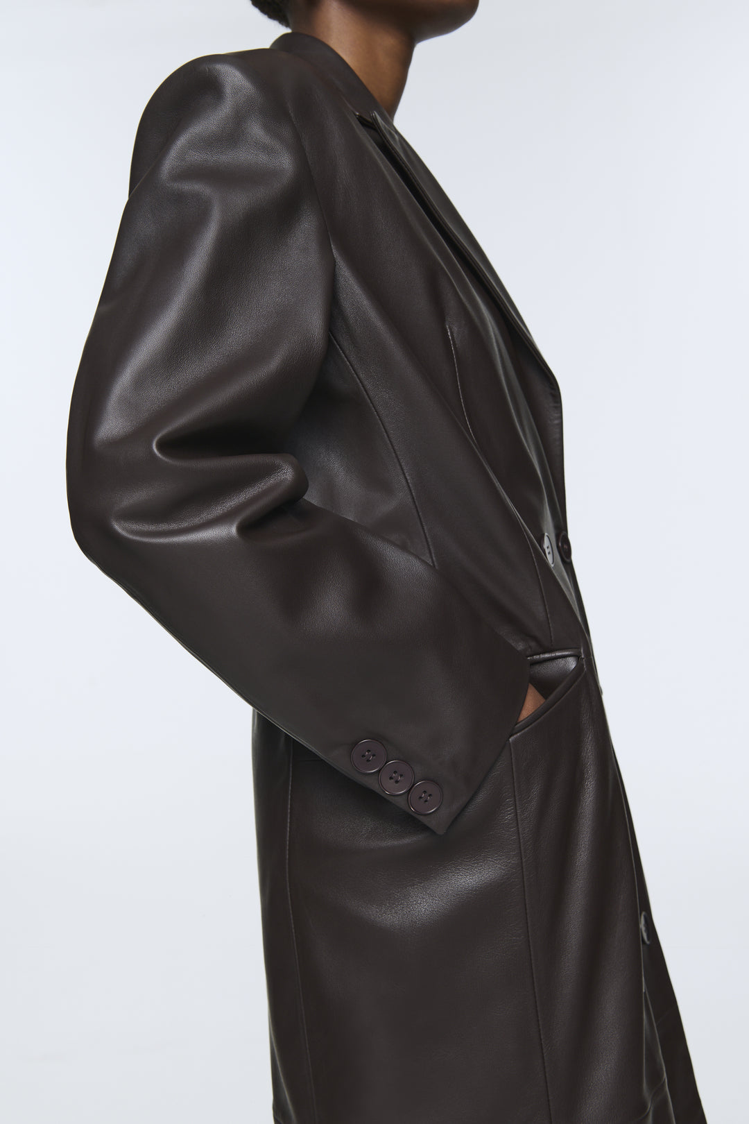 Aggie Leather Coat