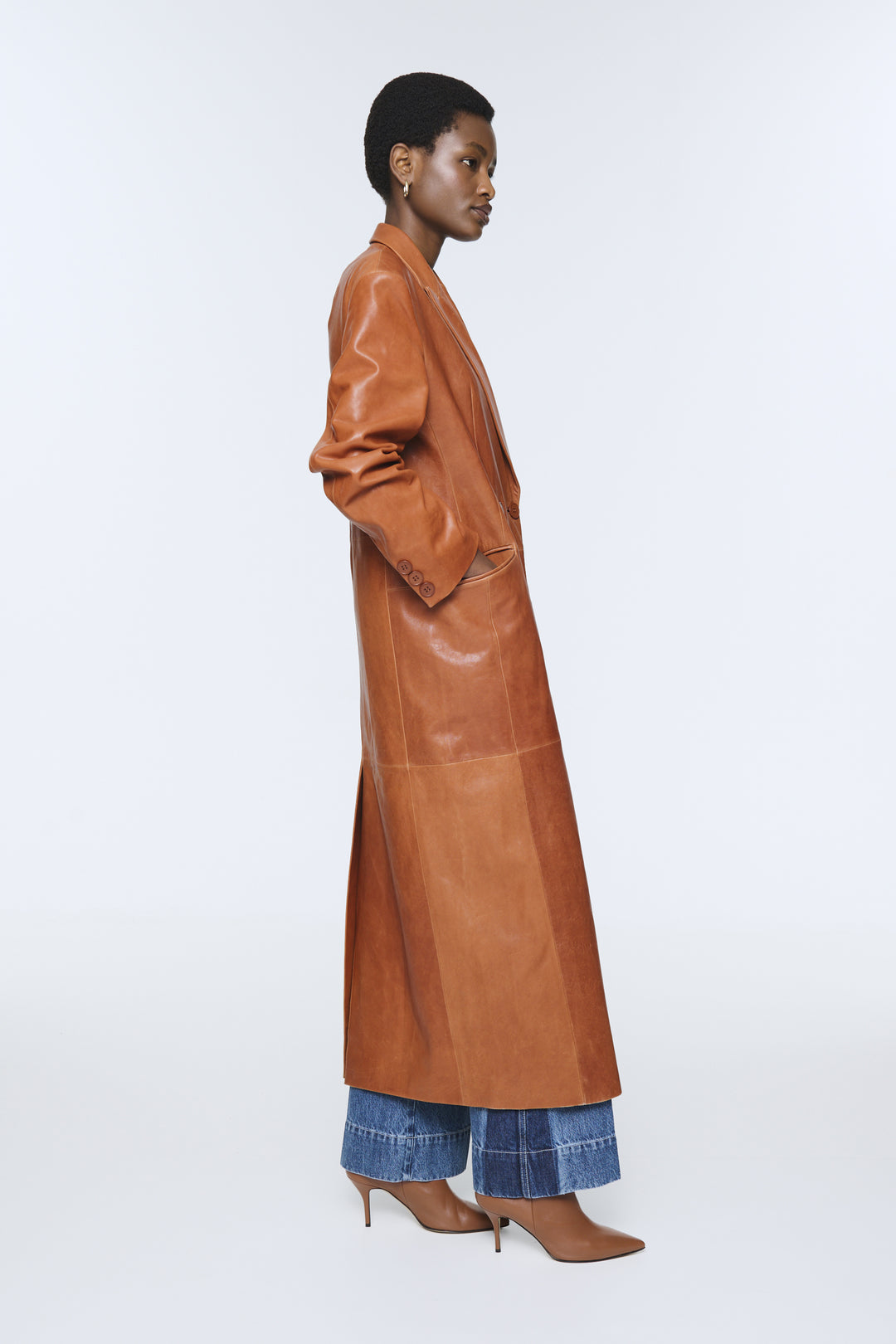 Aggie Leather Coat