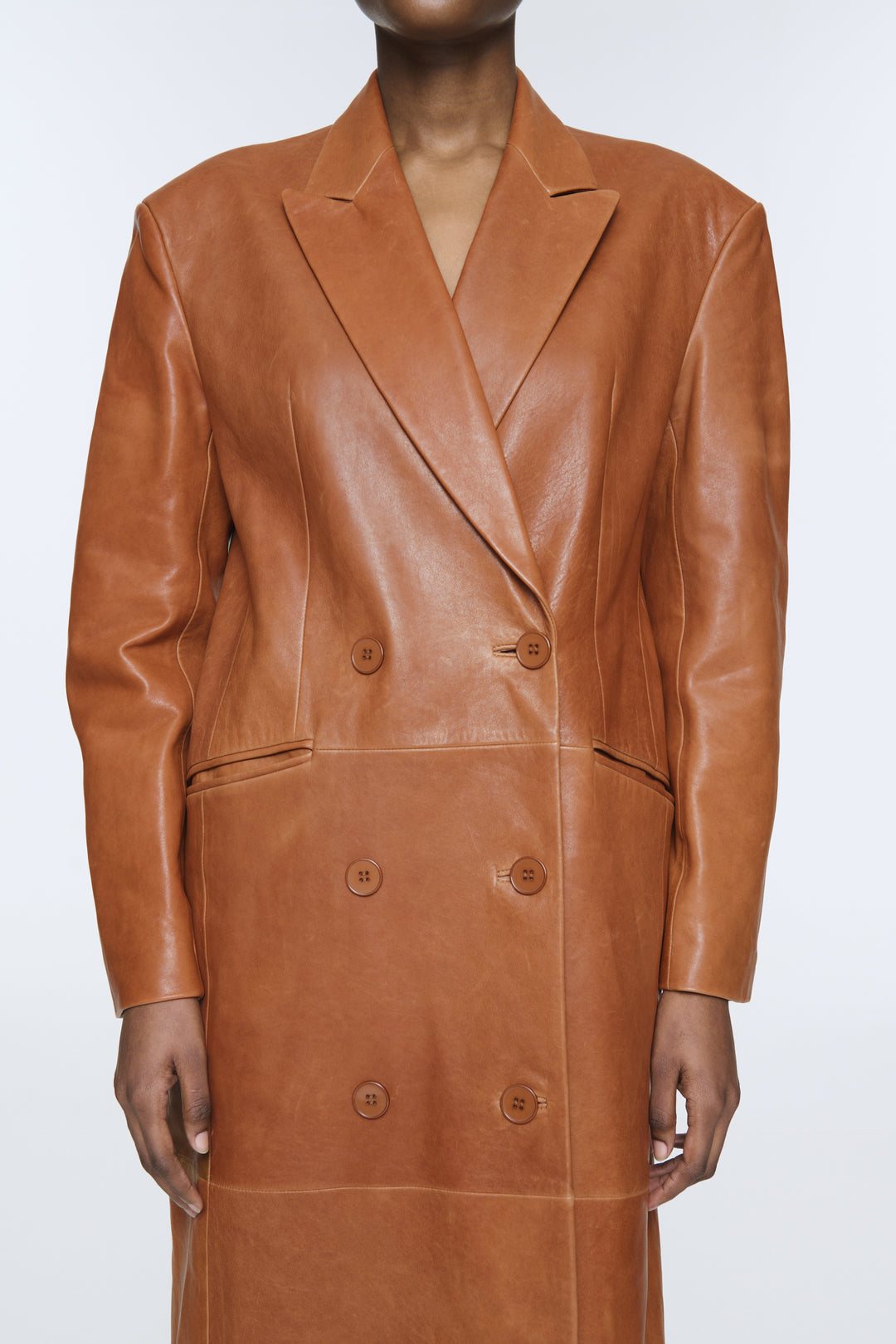 Aggie Leather Coat