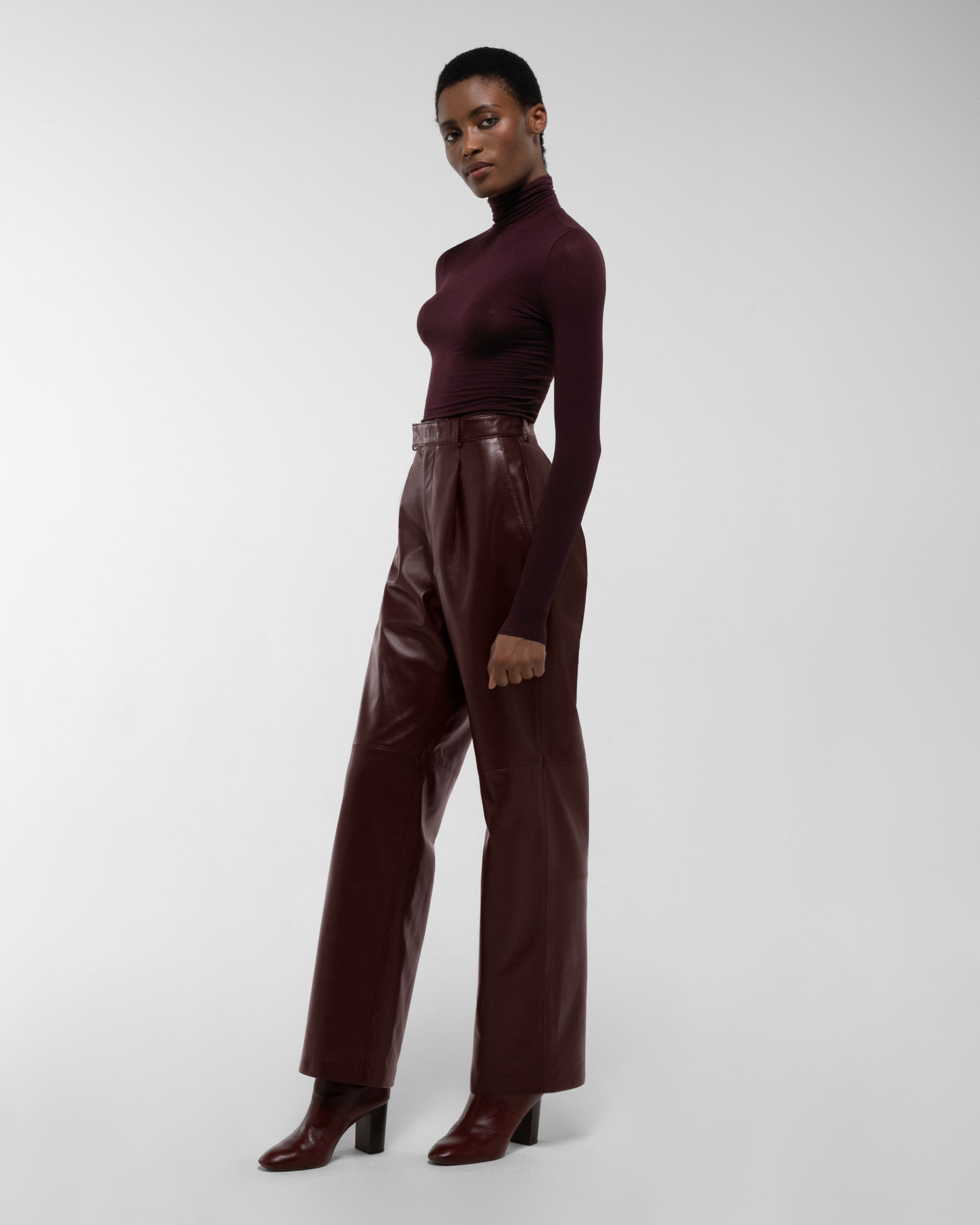 PRE ORDER Aura Leather Trousers