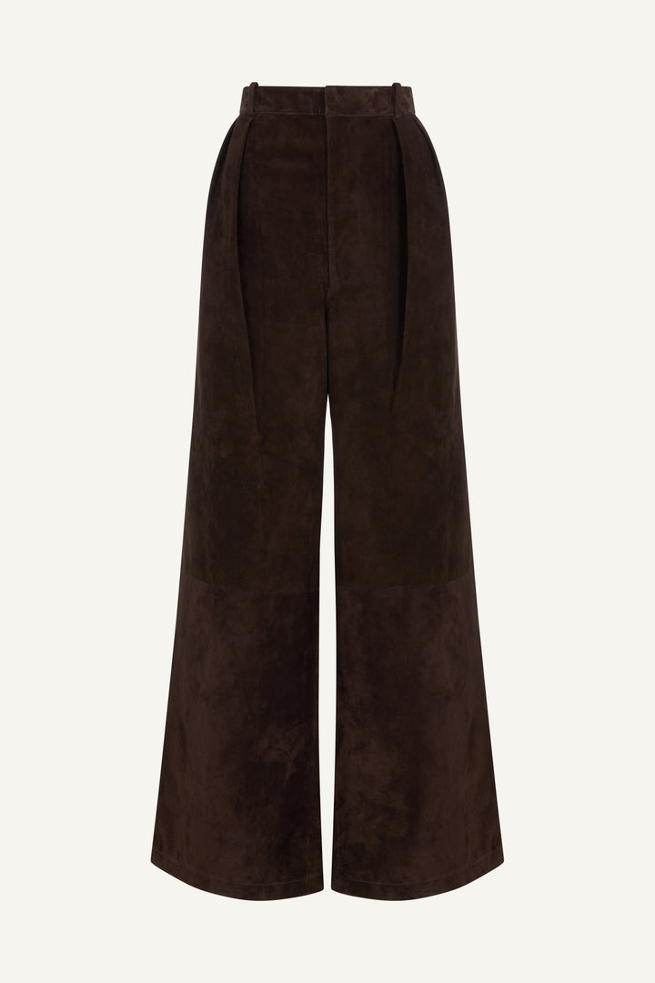 Aura Suede Trousers