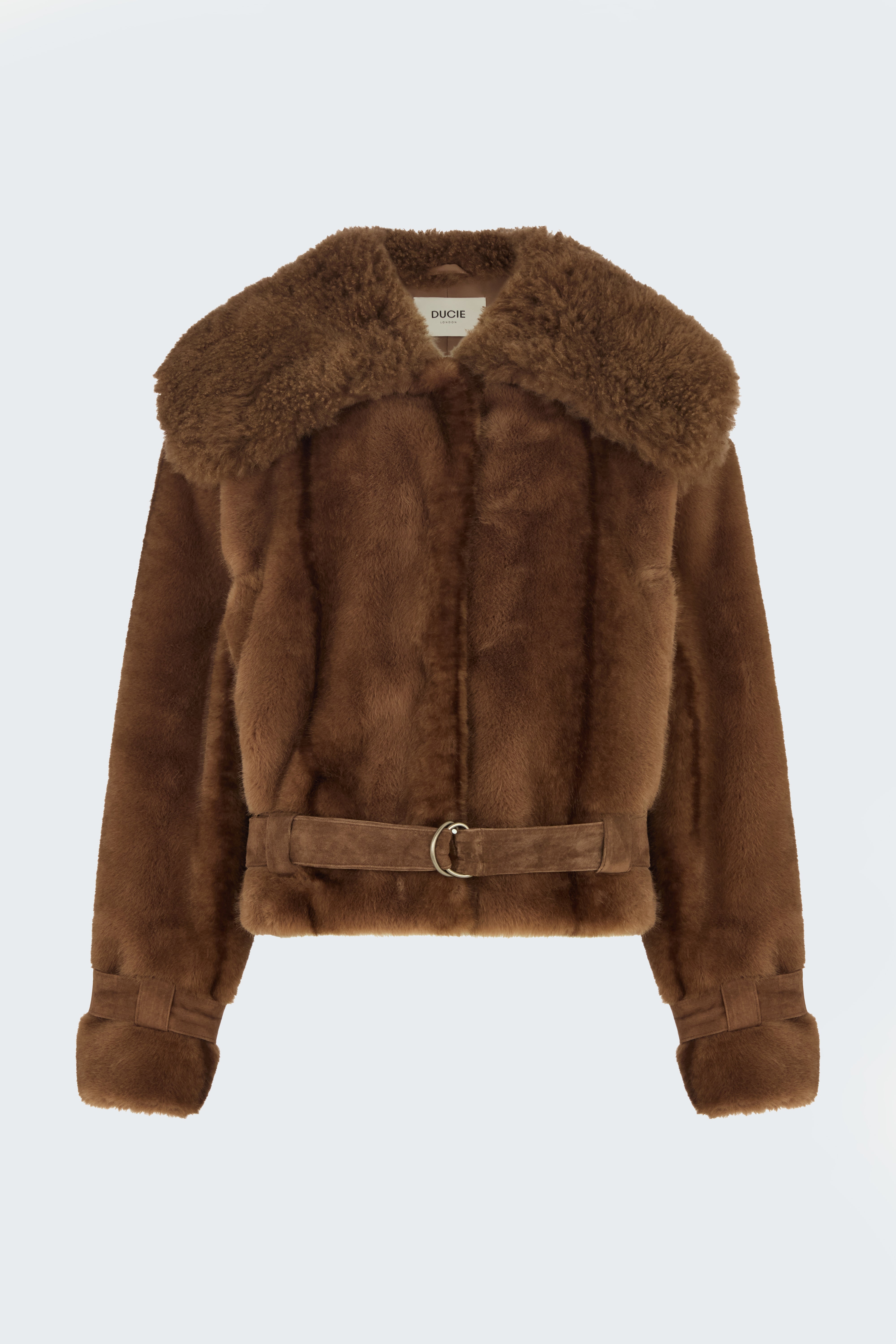 Aurora Faux Fur & Shearling Jacket