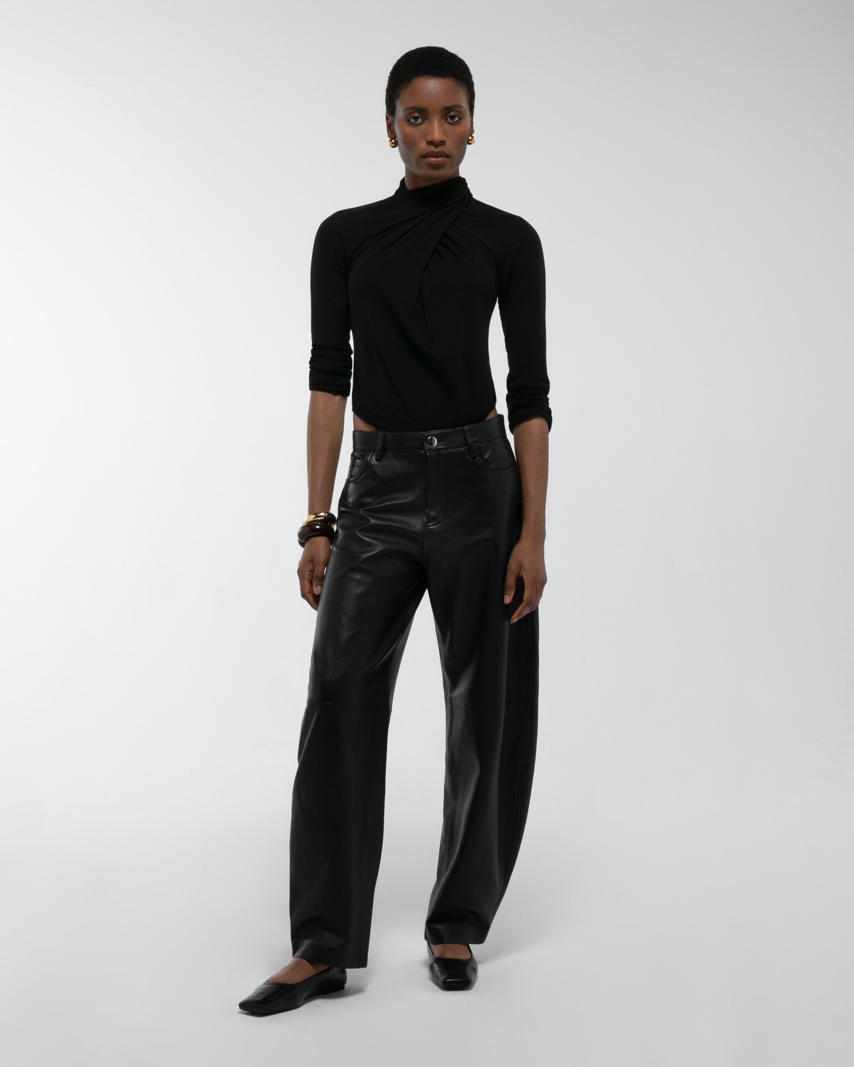 Bille Leather Trousers