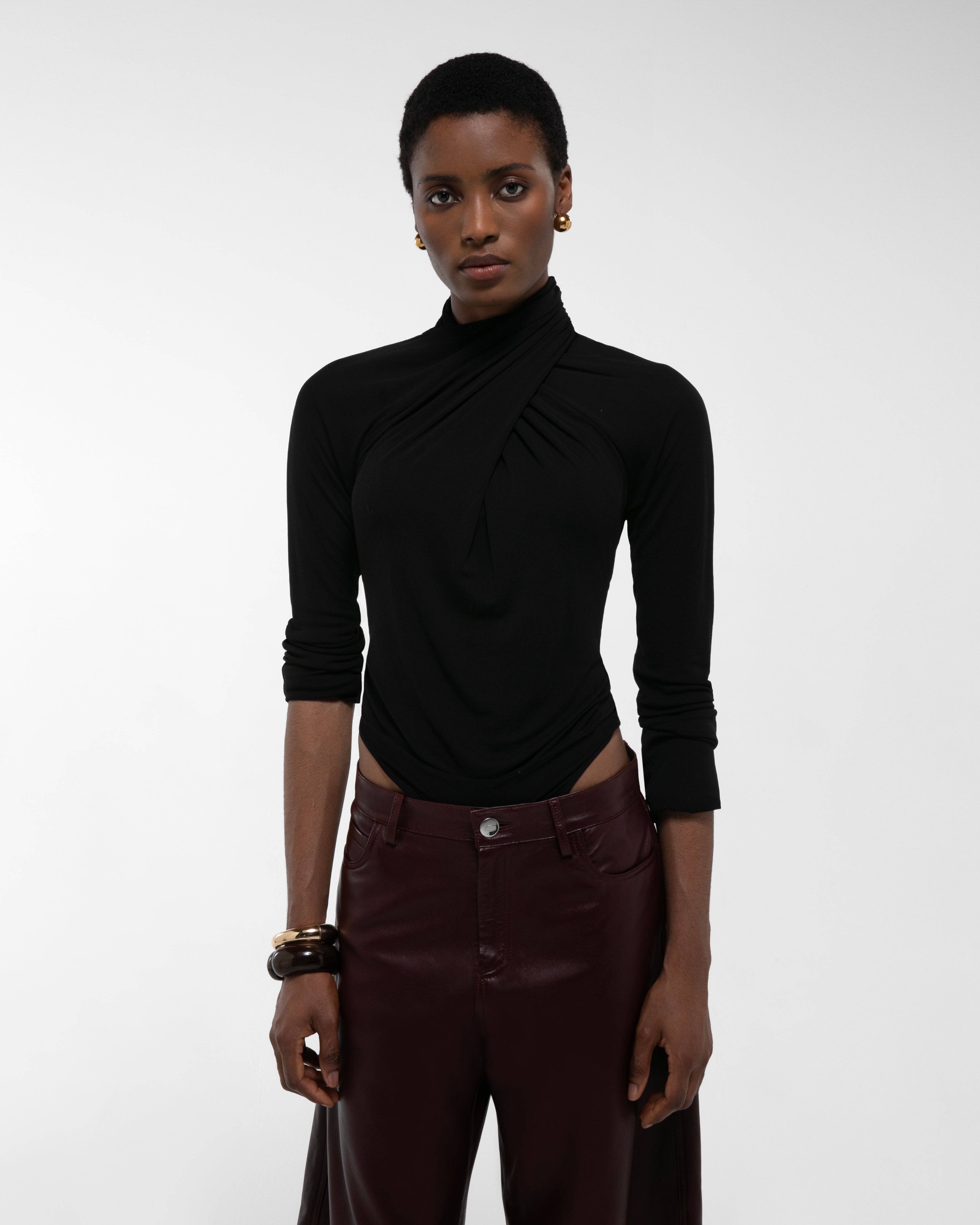 Billie Leather Trousers