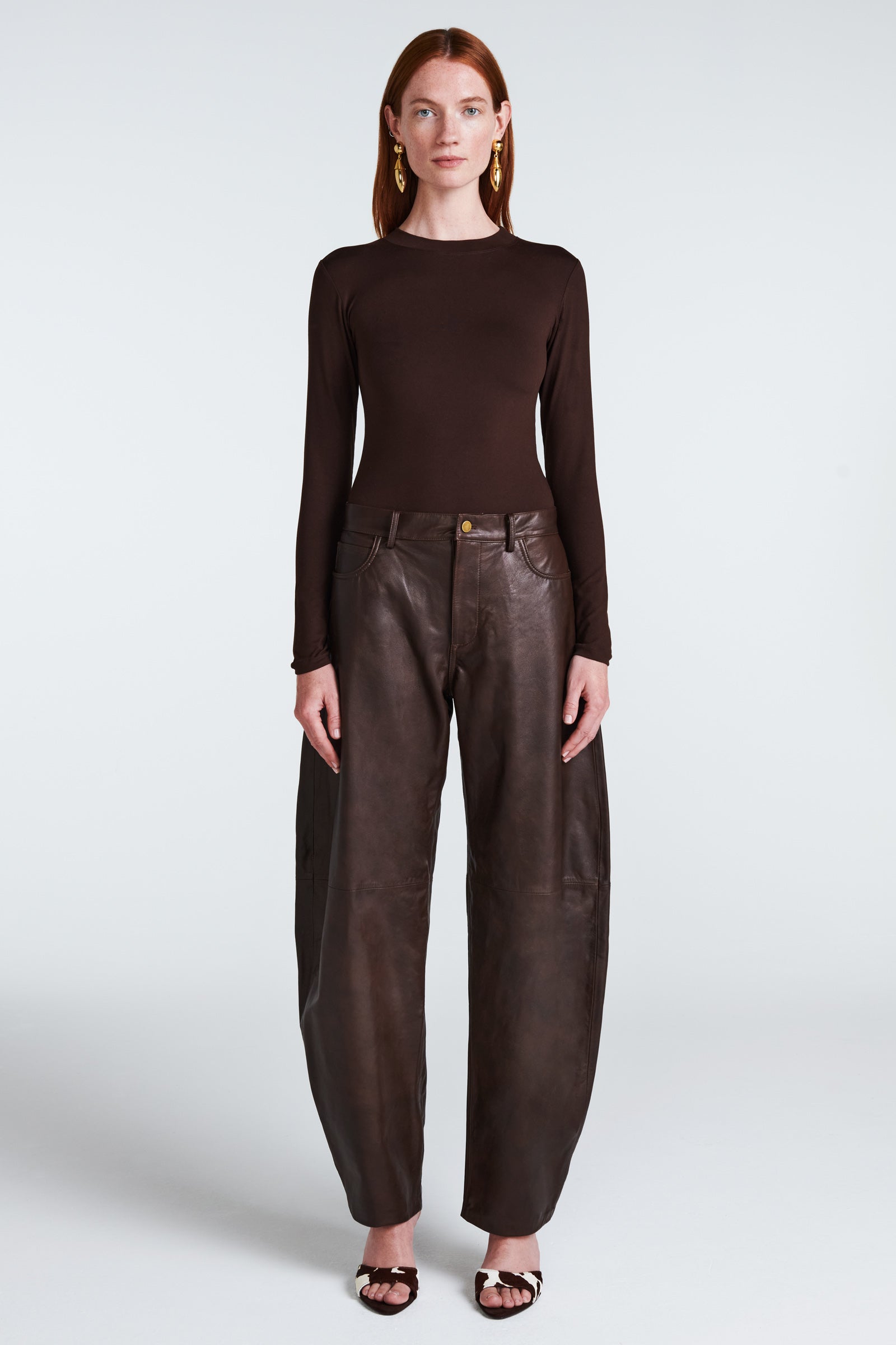 Billie Leather Trousers