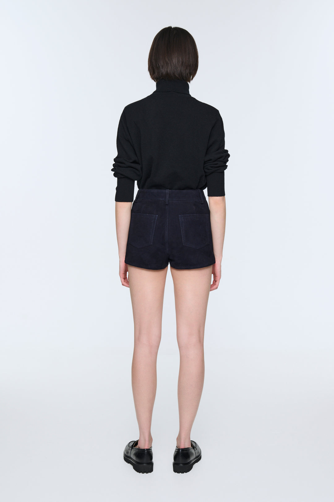 Catherine Suede Shorts