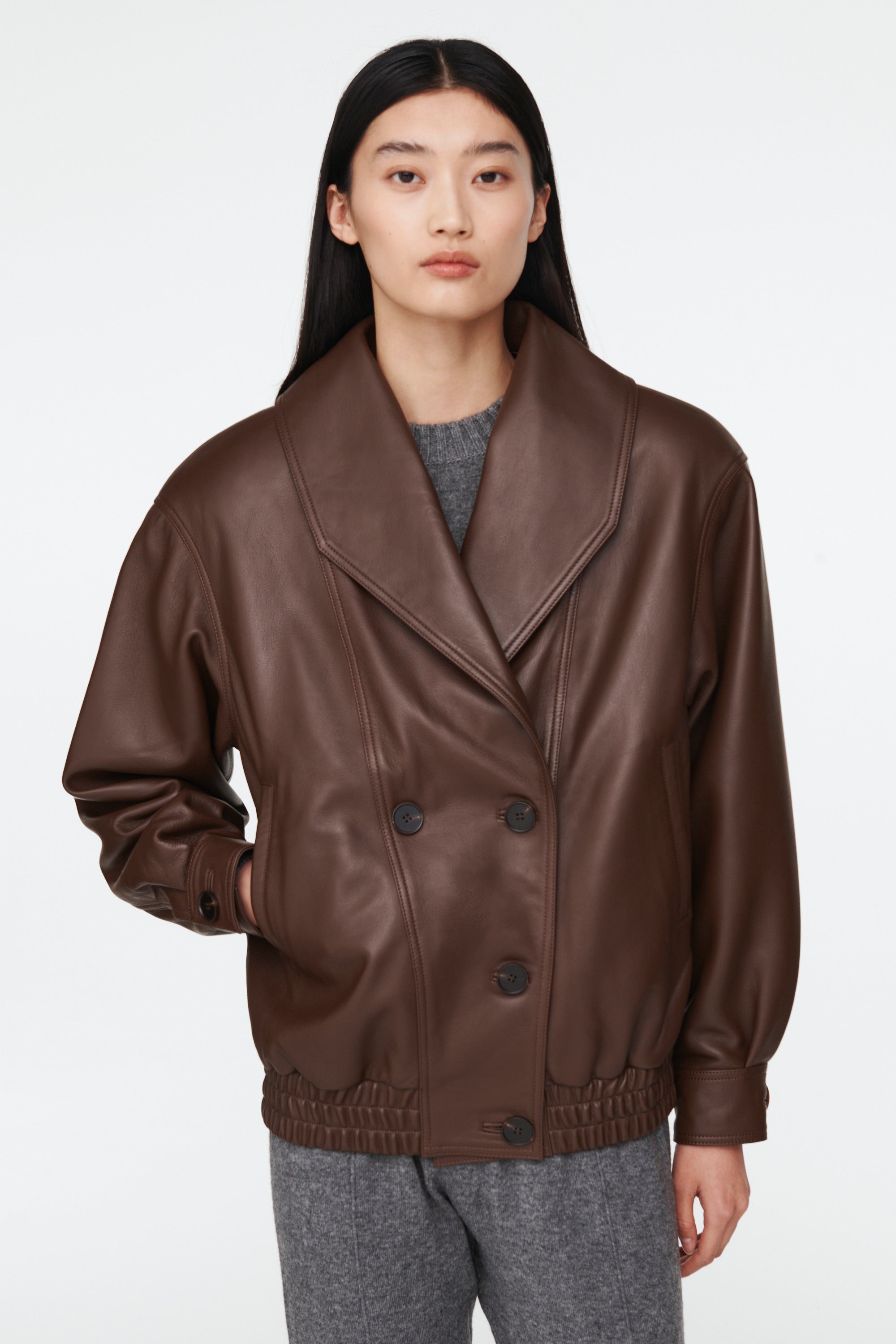 Charlie Leather Jacket