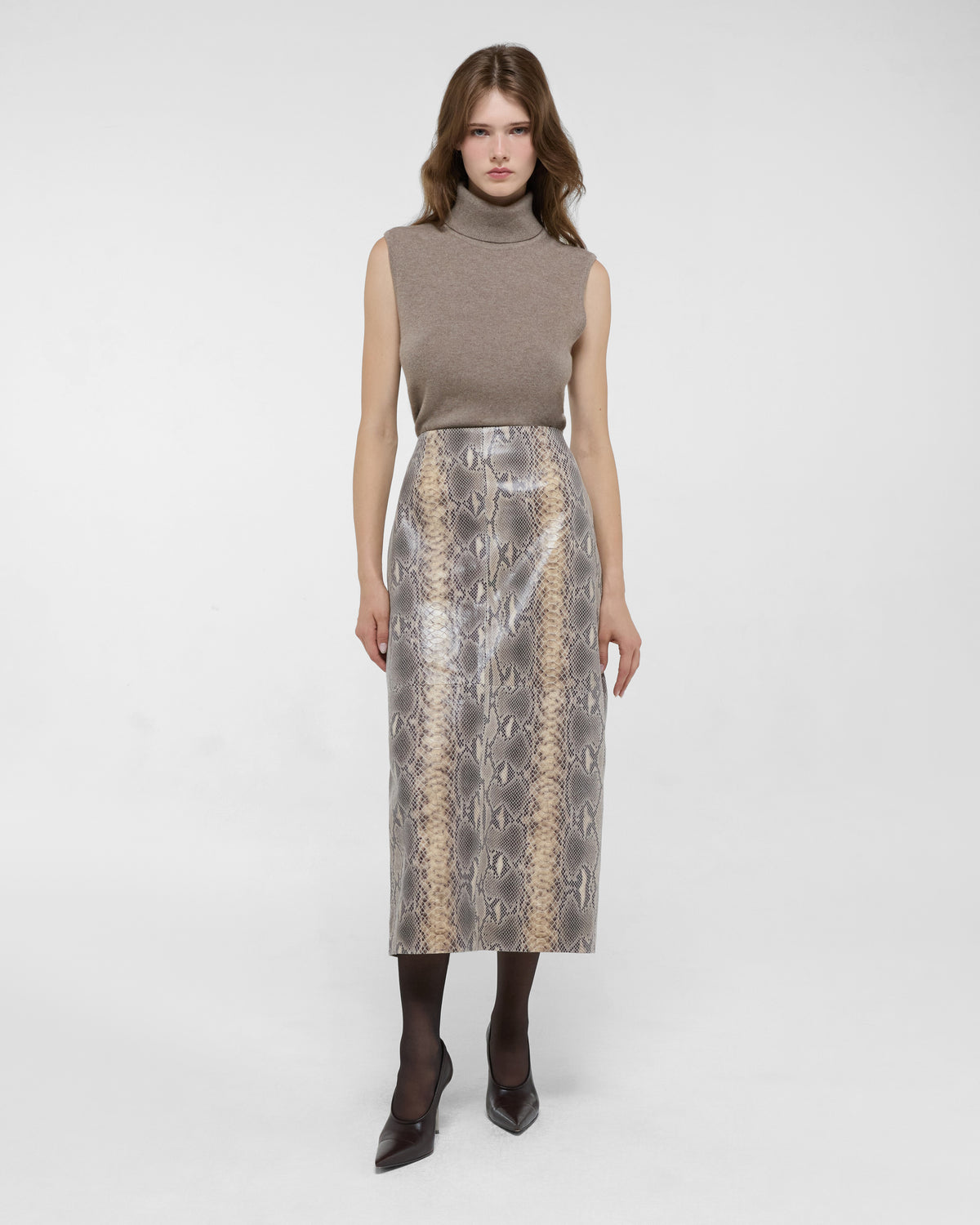 Chloe Leather Skirt