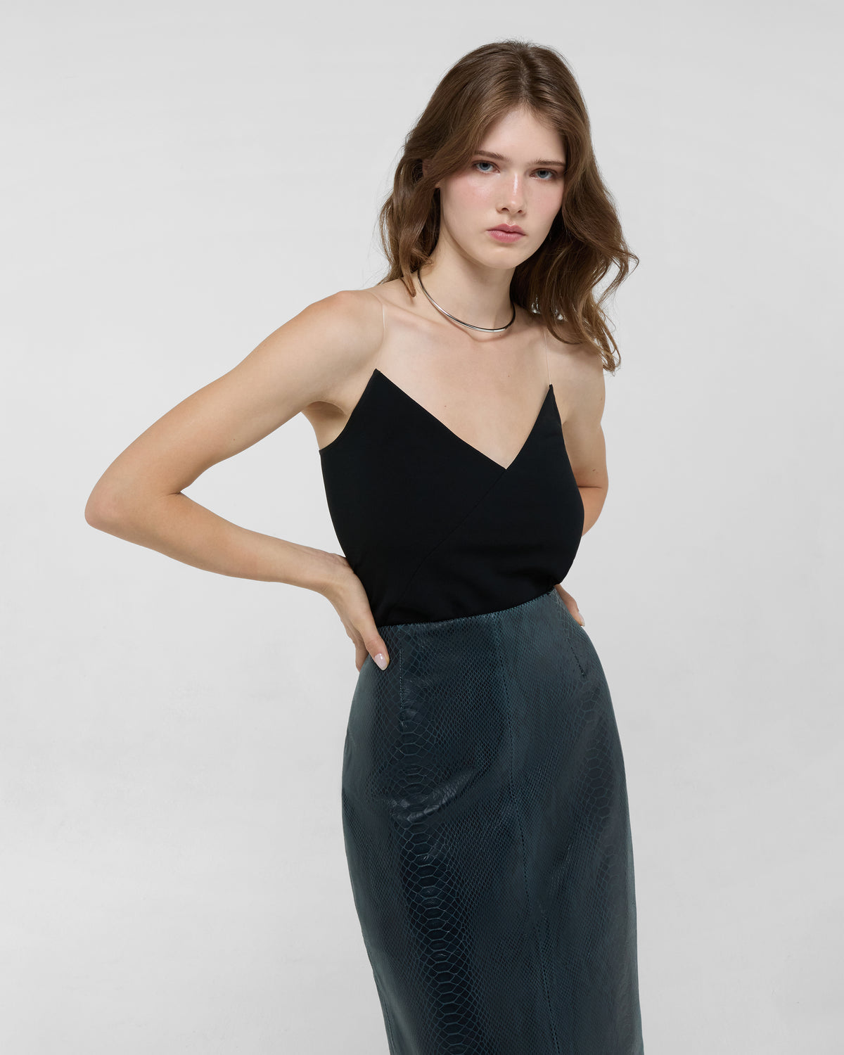 Chloe Leather Skirt