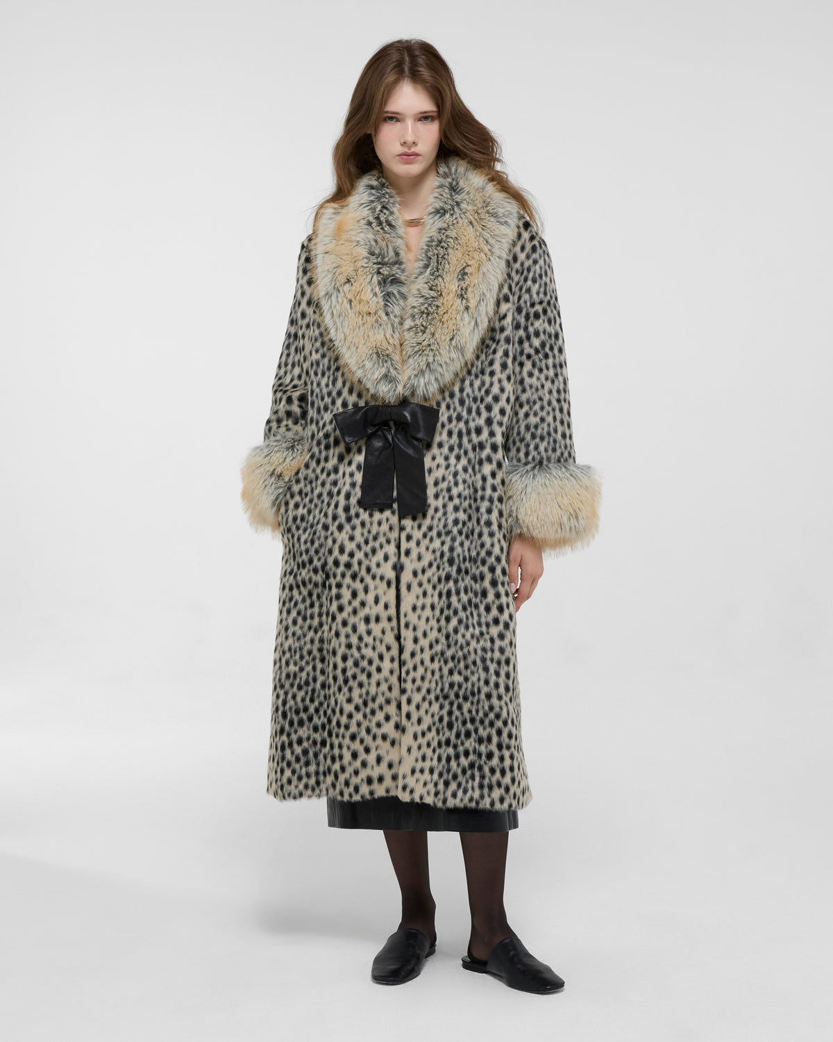 Sabina Faux Fur Coat