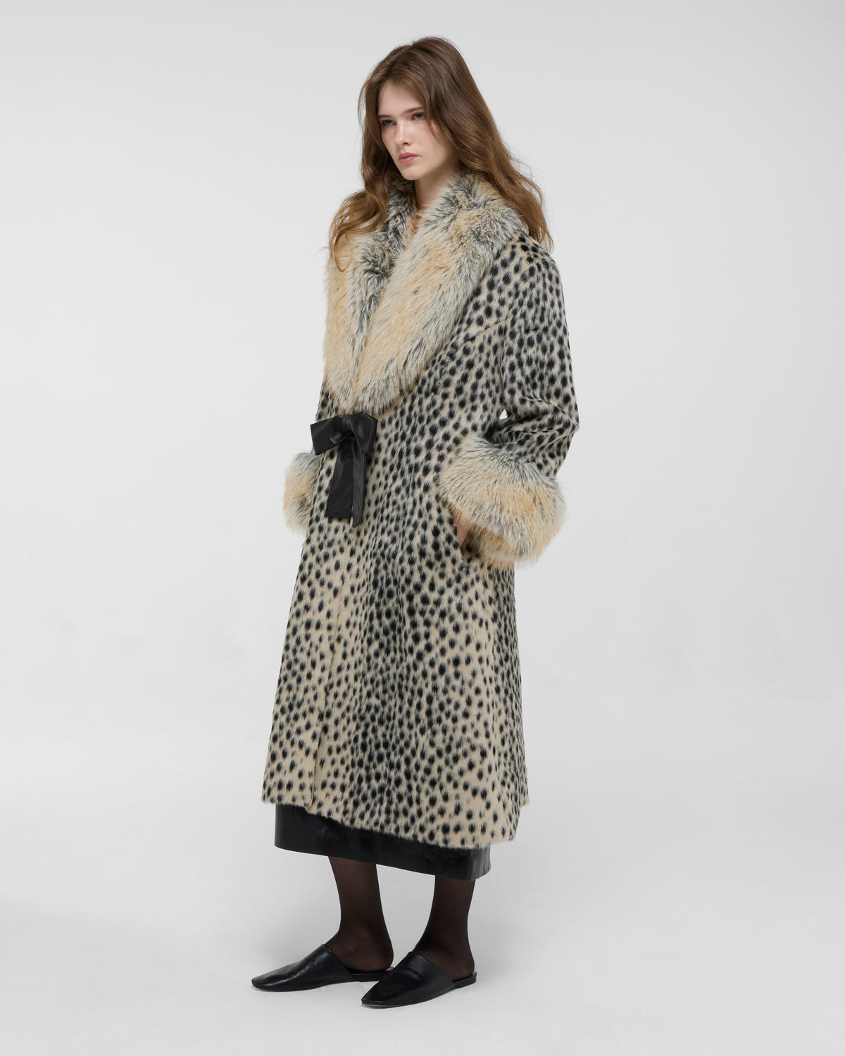 Sabina Faux Fur Coat