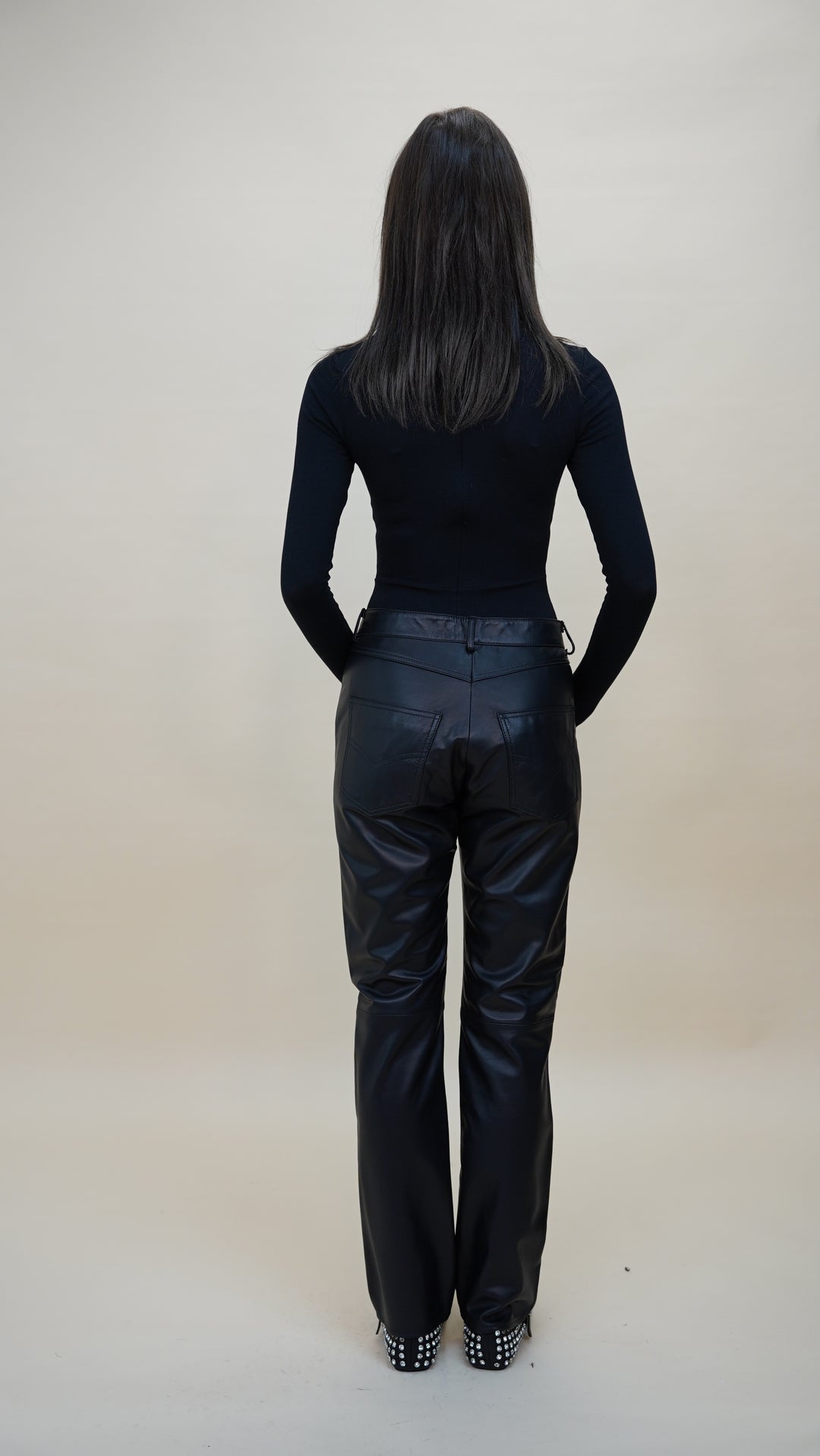 HAILEY LEATHER PANTS
