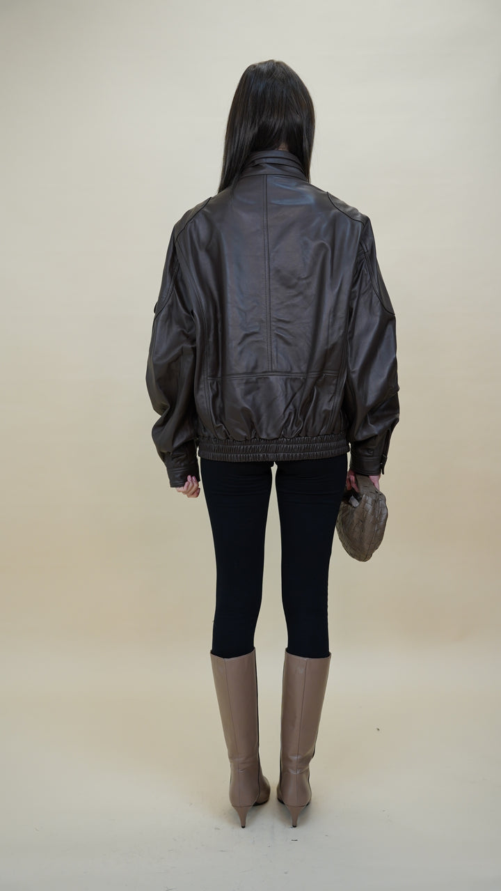FLORES LEATHER JACKET