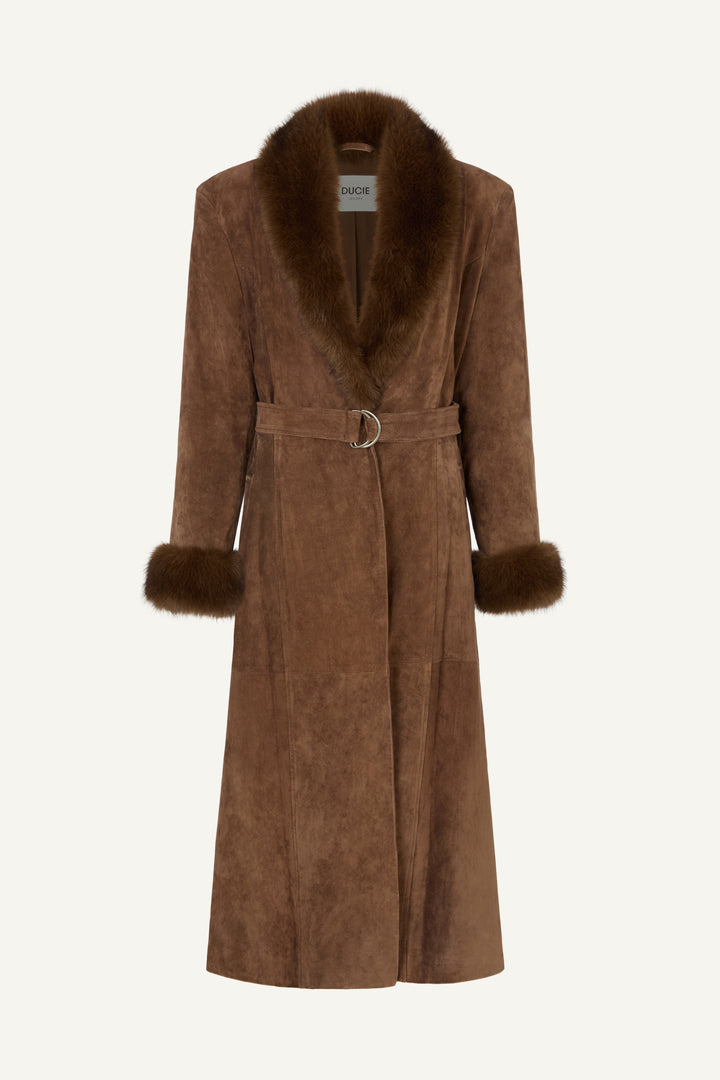 Daphne Suede Coat