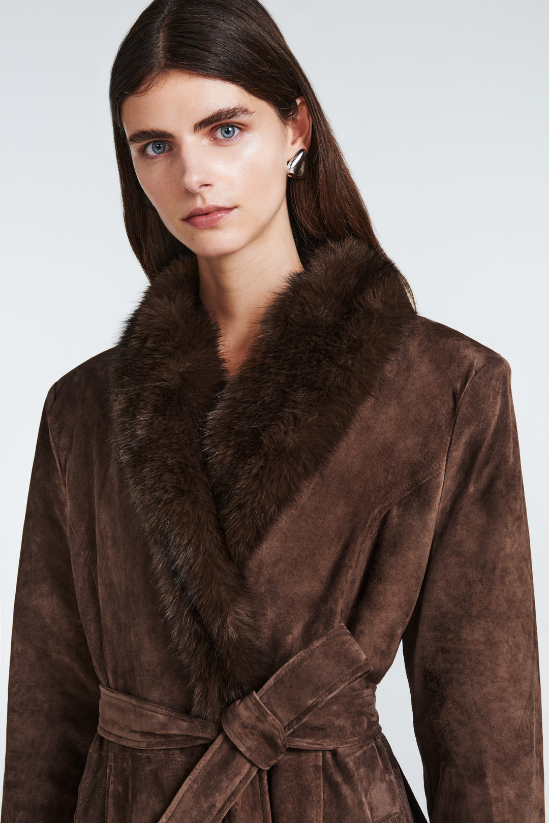 Daphne Suede Coat