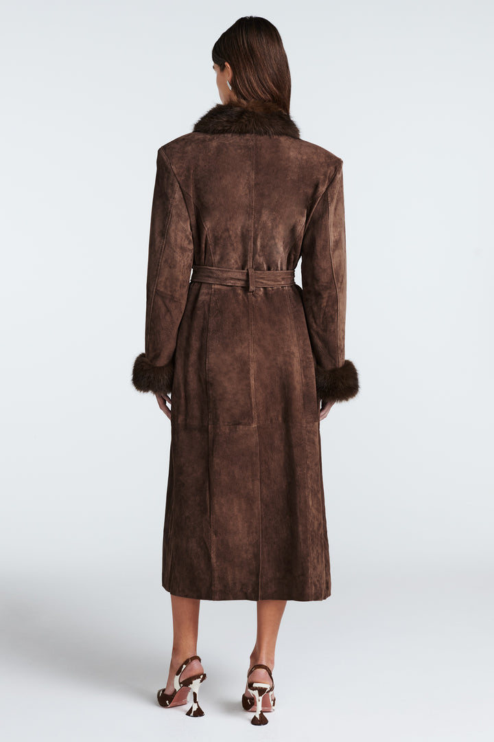 Daphne Suede Coat