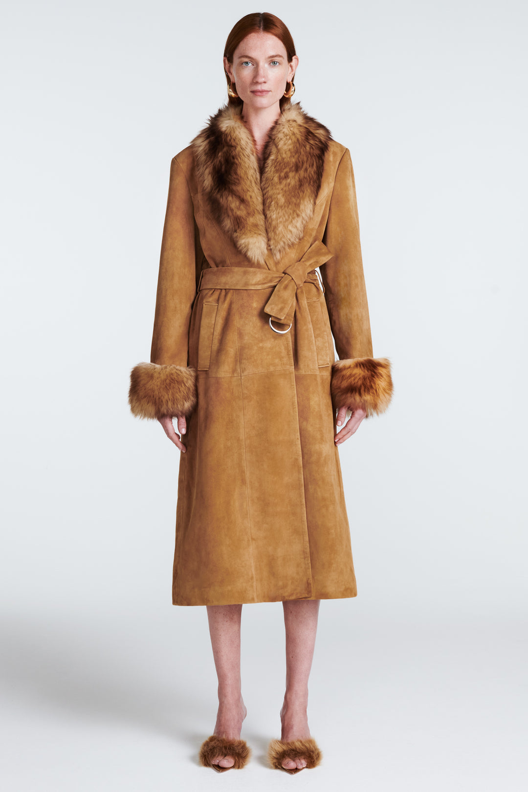 Daphne Suede Coat